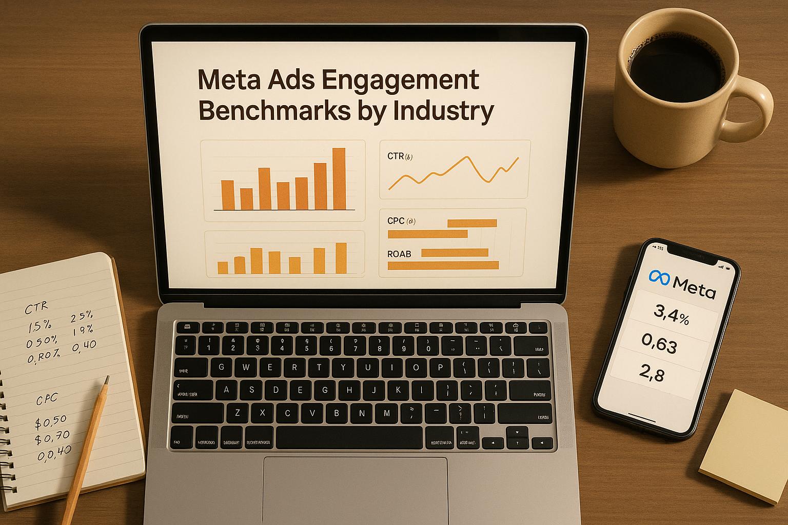 Meta Ads Engagement Benchmarks by Industry