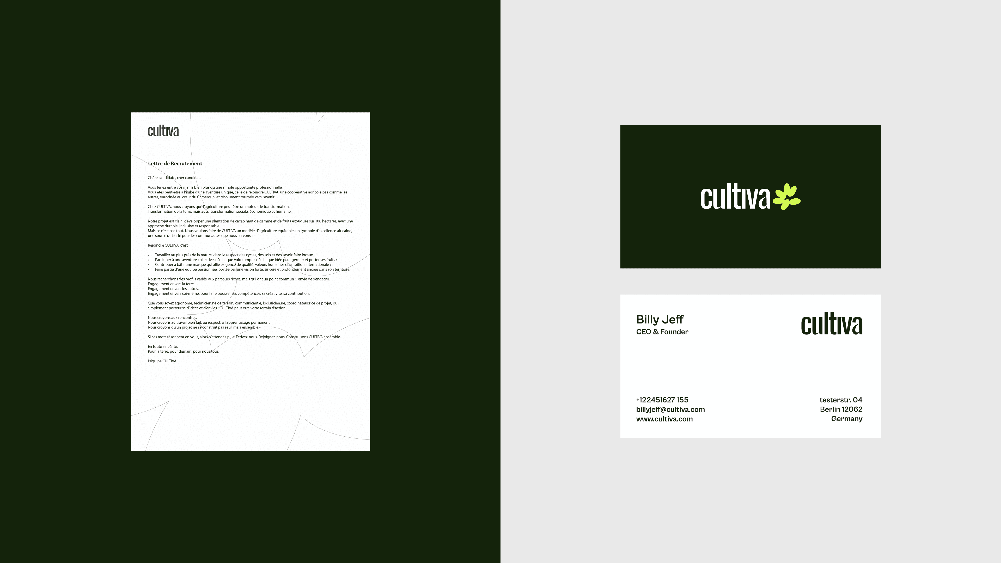 Custom Cutliva brand identity design - logo and visual system by Logomint
