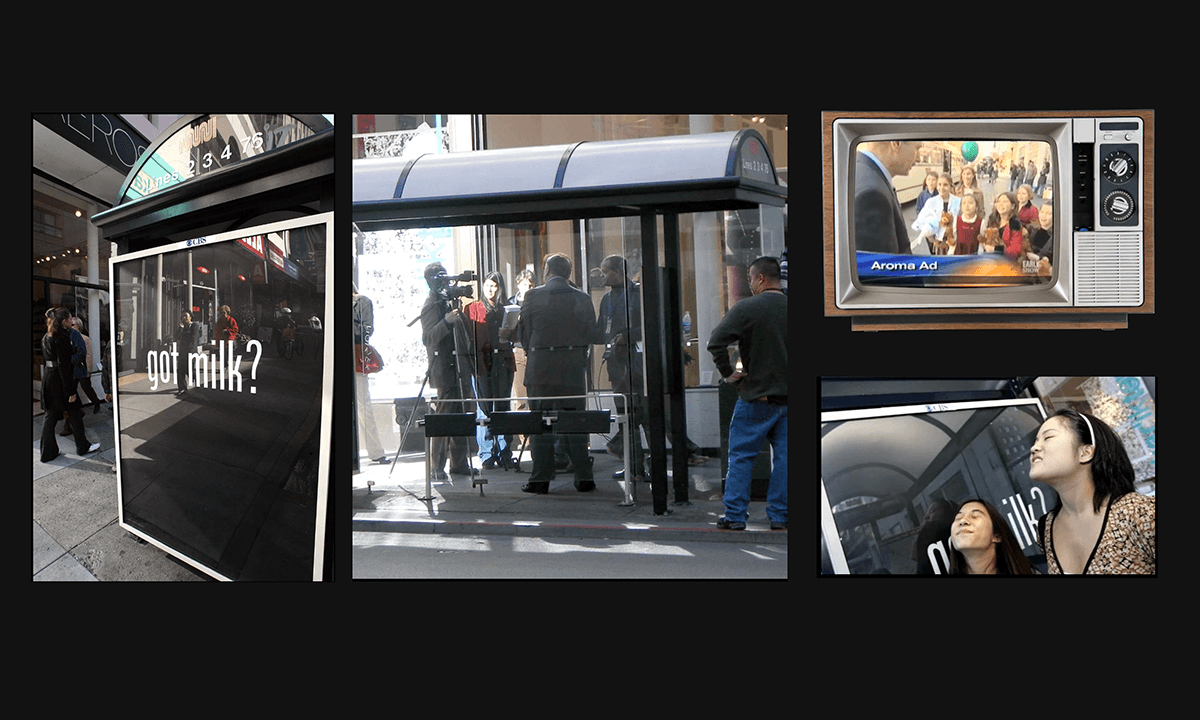 Cookie-Scented Bus Shelters