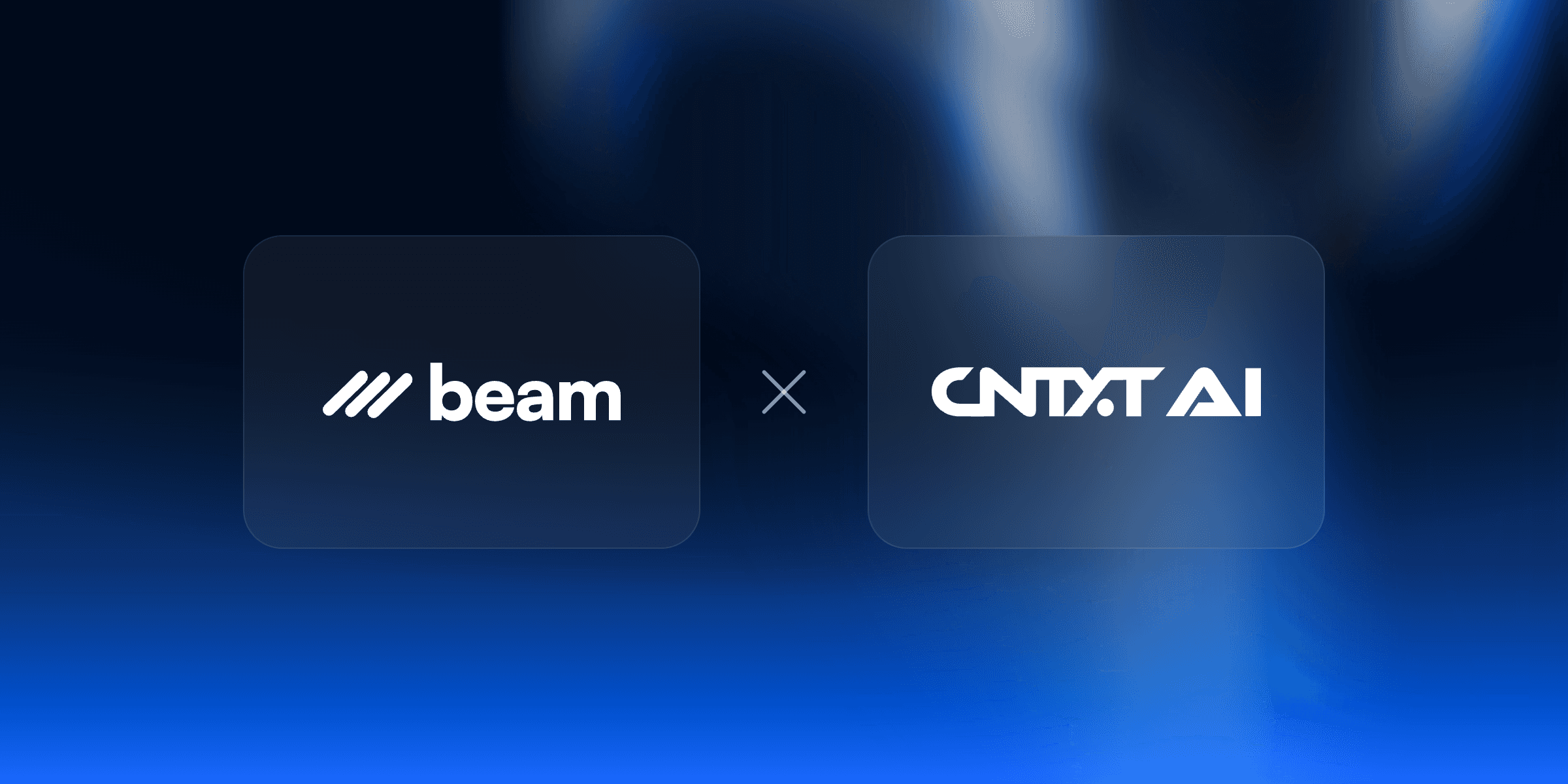 Beam and CNTXT AI logos