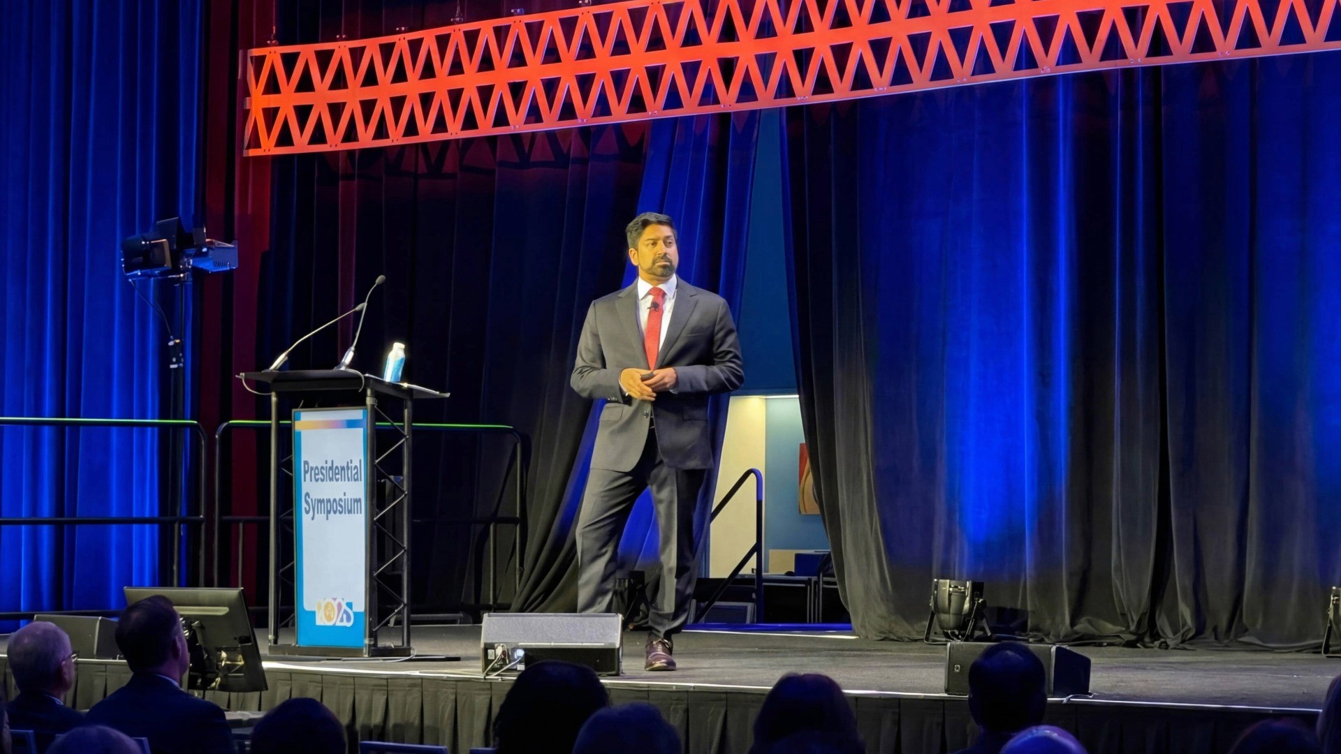 image of amar rewari on stage