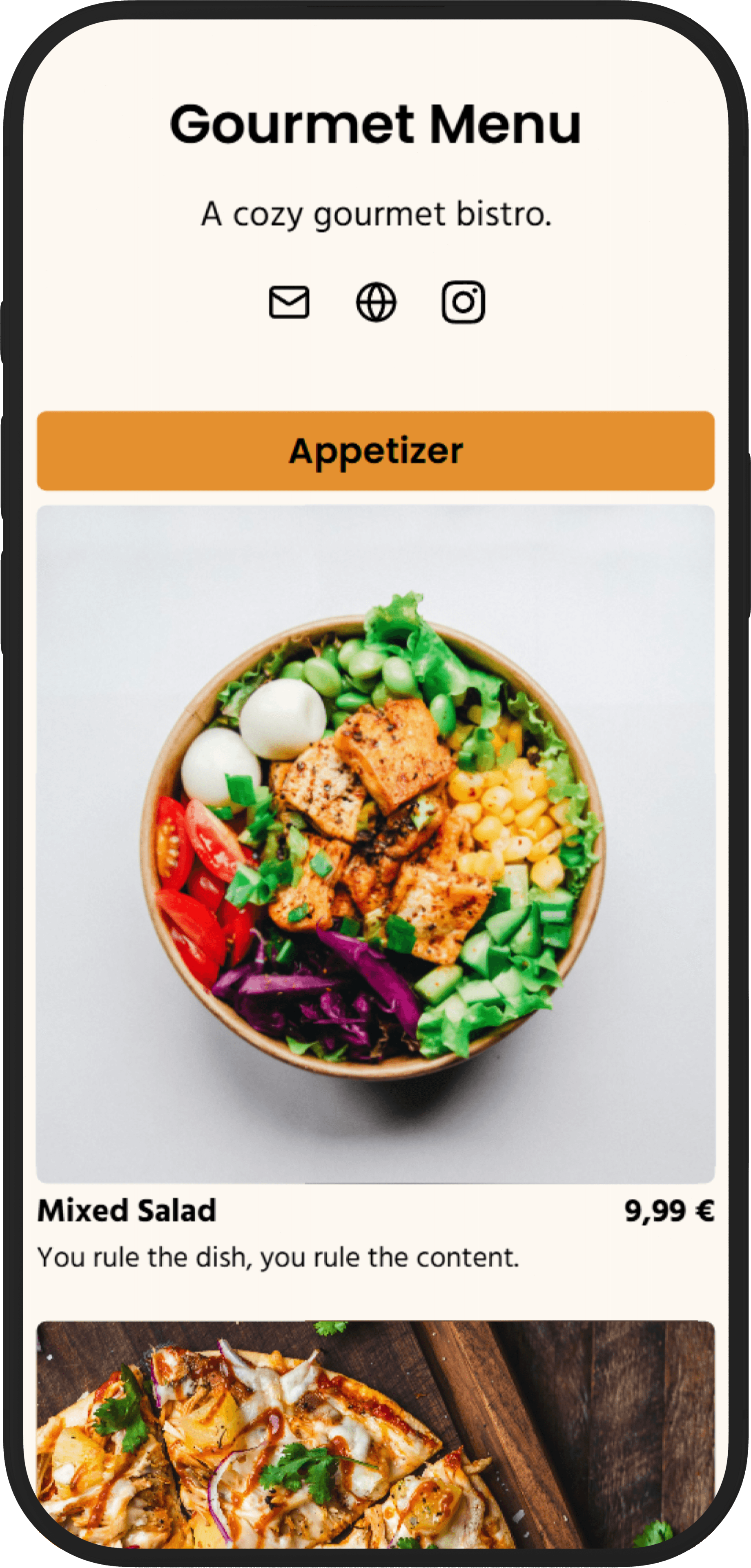 Menu - Gallery Example