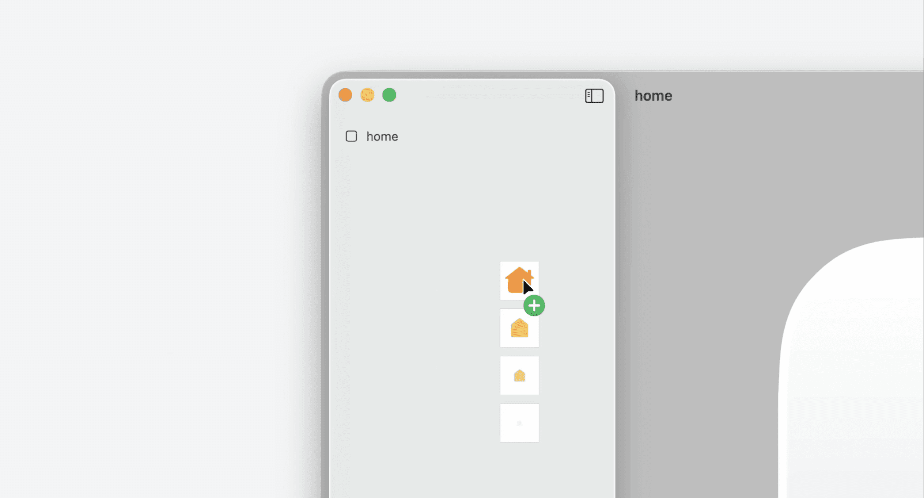 Screenshot of dragging SVG layers into Icon Composer