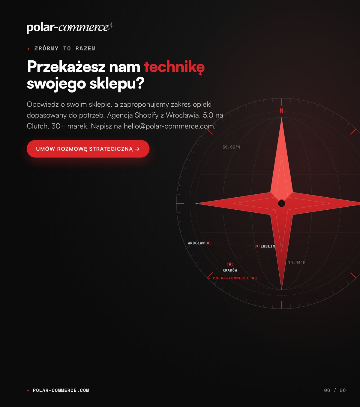 Przekażesz nam technikę swojego sklepu? — Polar-Commerce