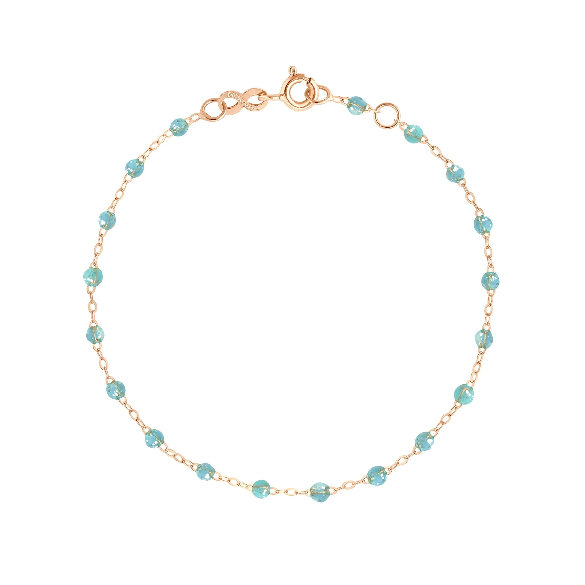 Bracelet aqua Classique Gigi, or rose