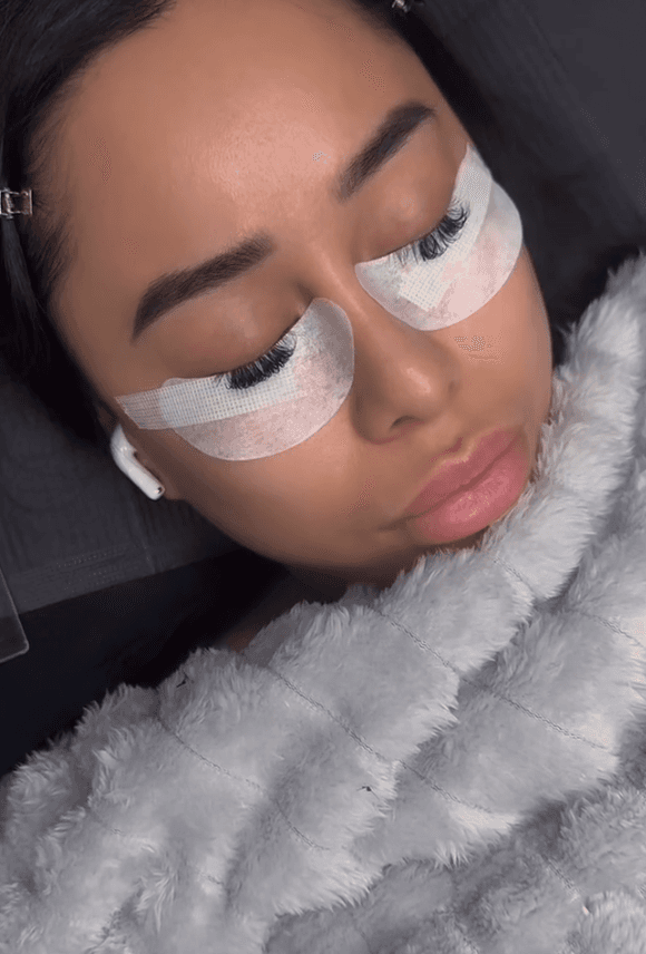 Volume lash extension result