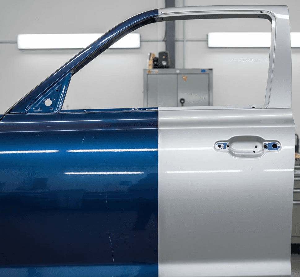 car door panel paint stripping