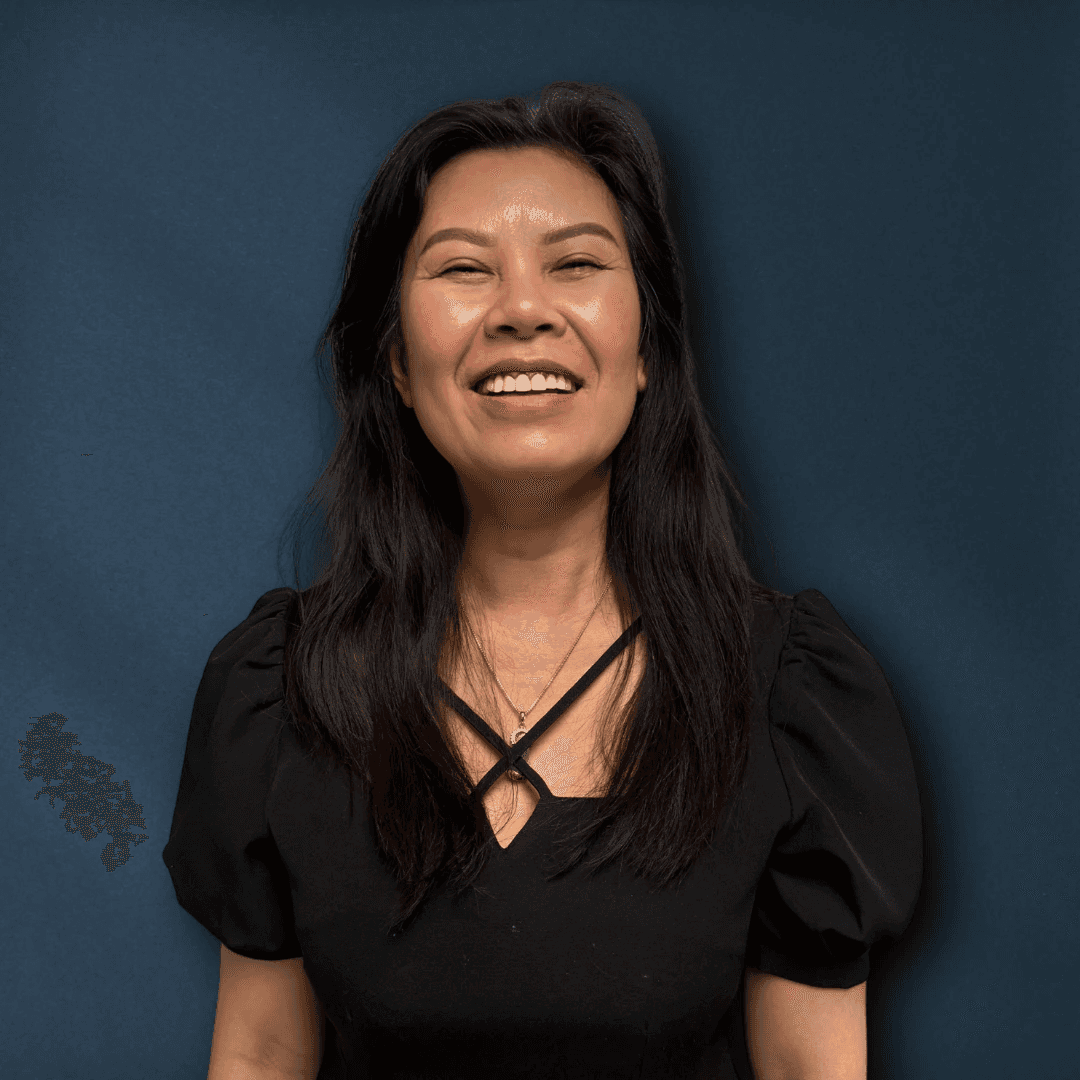 a nail box with design