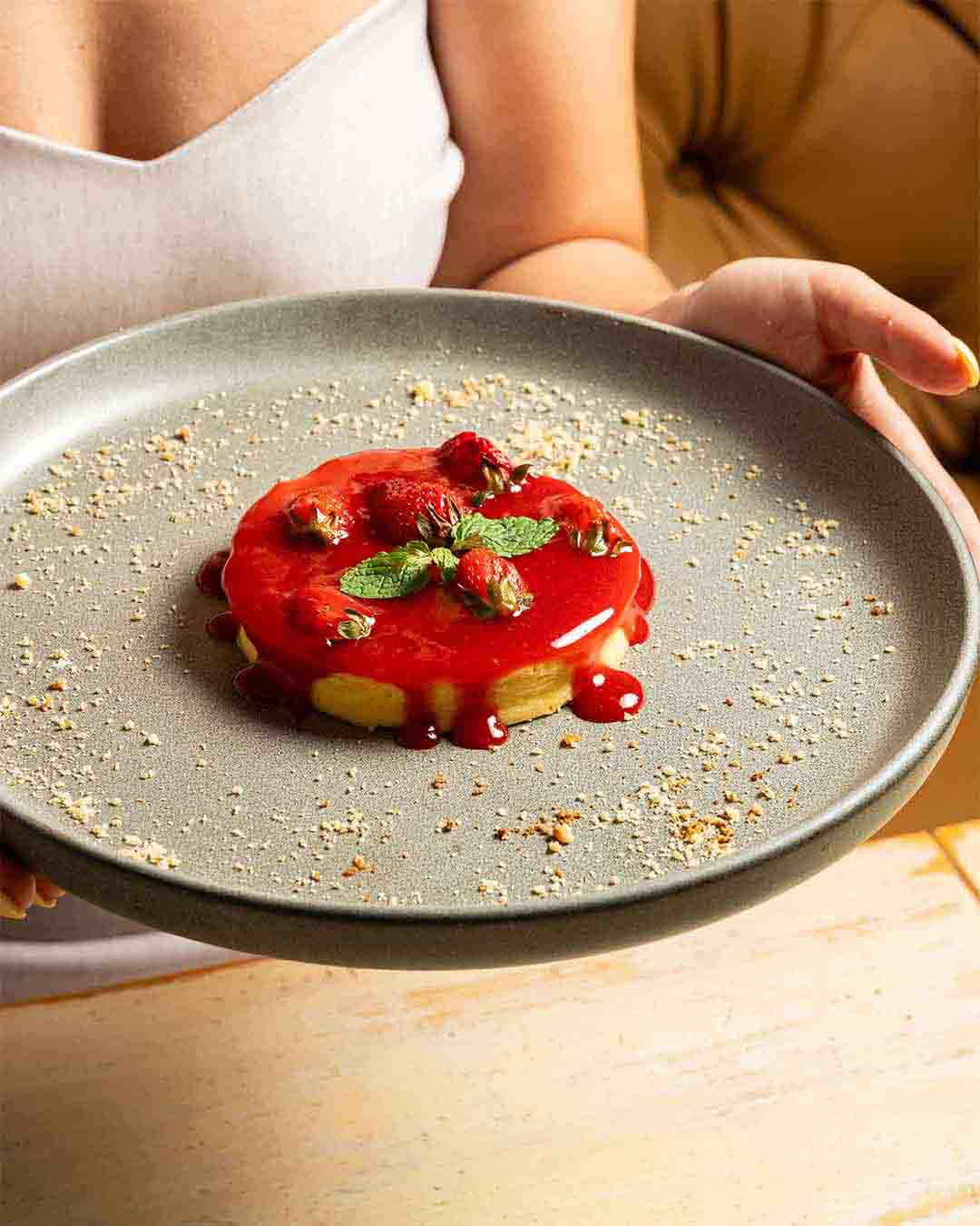 Cheesecake de fresa