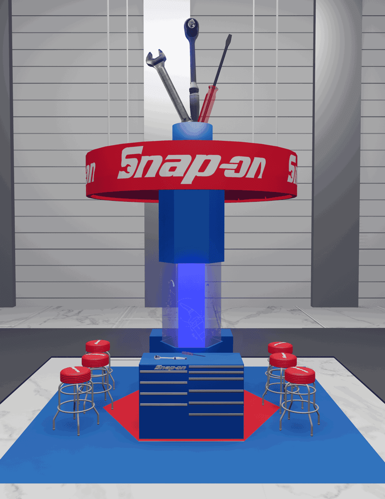 snapon tradeshow booth front