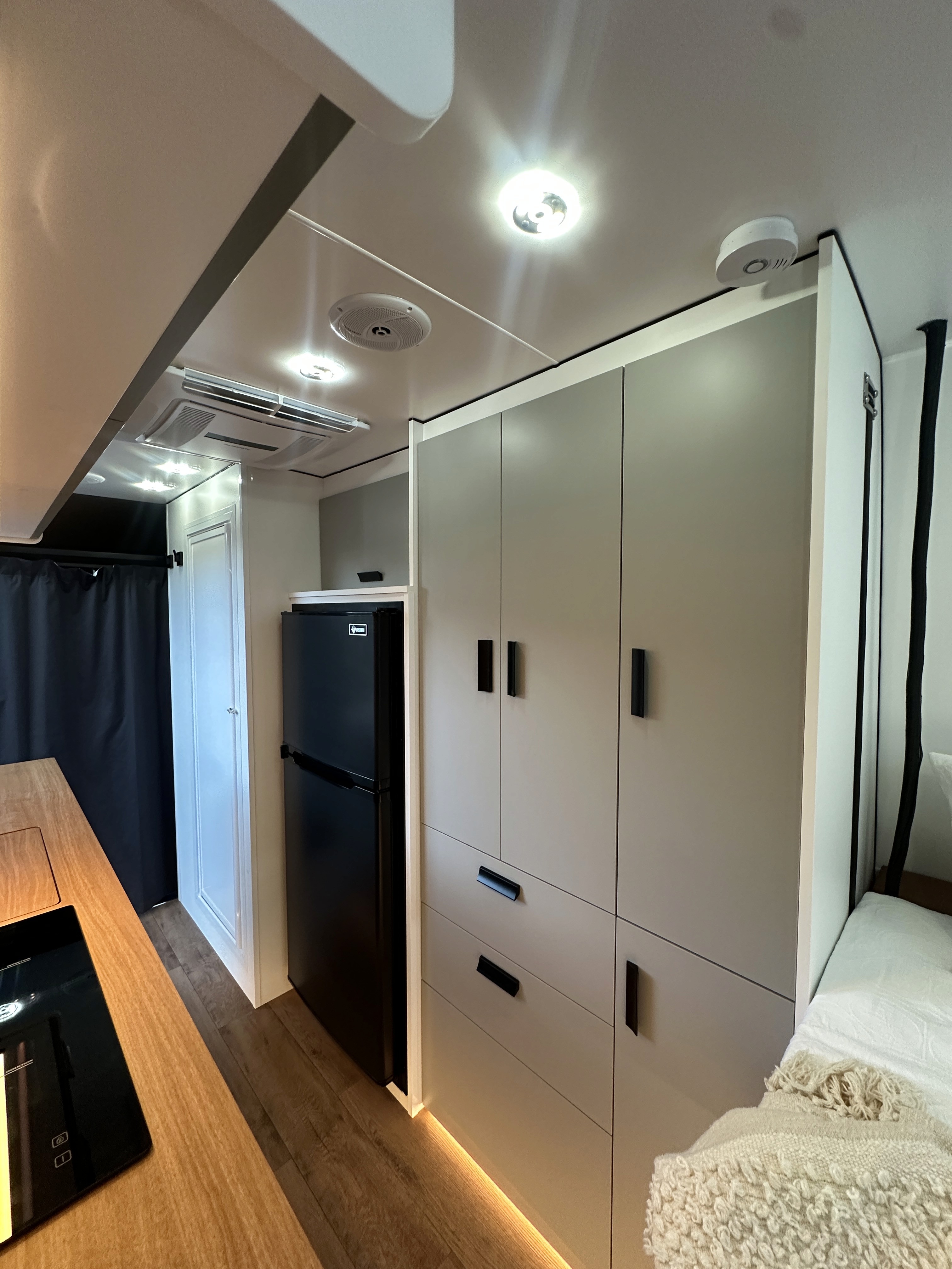 Campervan interior Cupboards