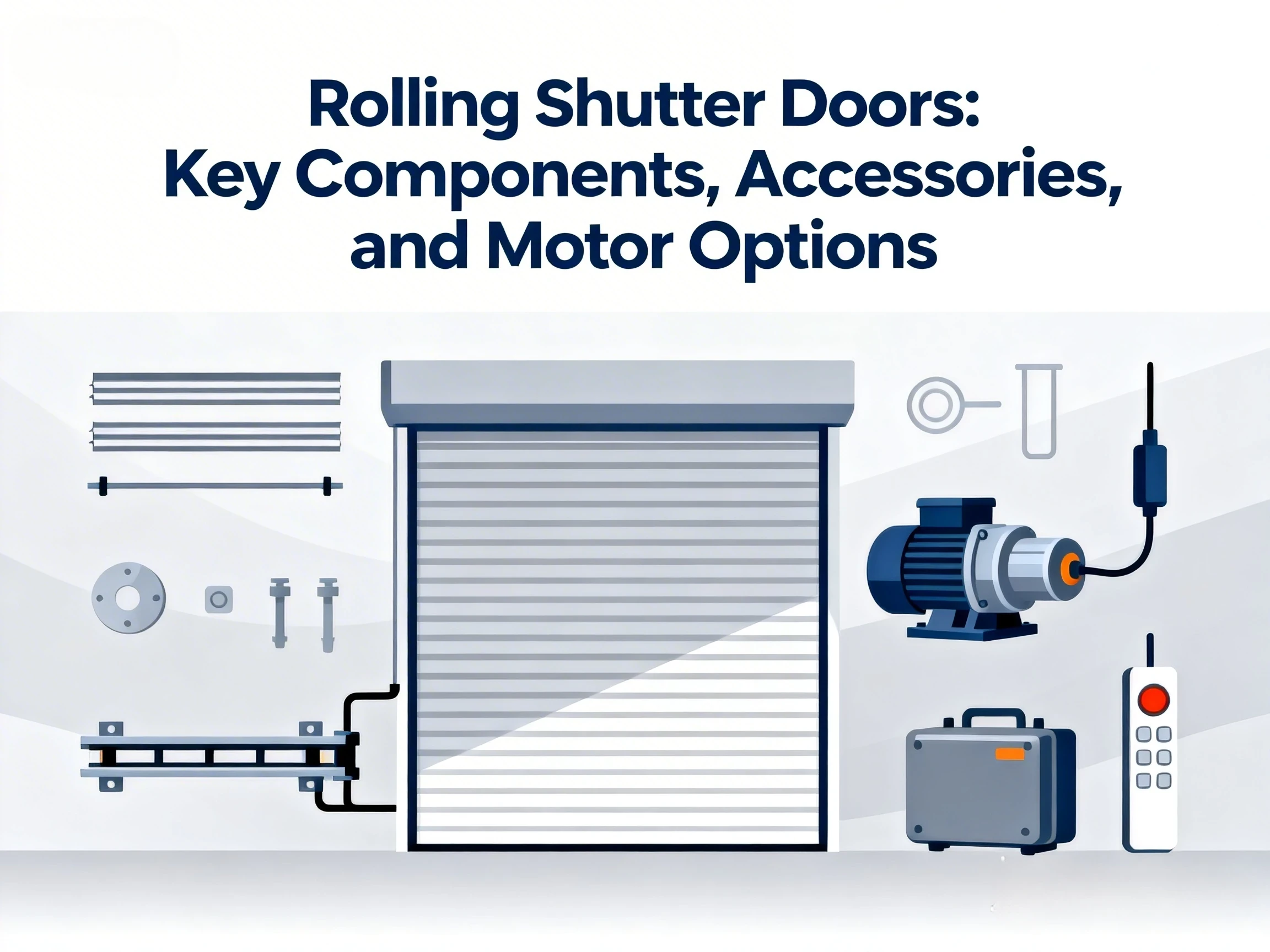 Rolling Shutter Doors: Key Components, Accessories, and Motor Options