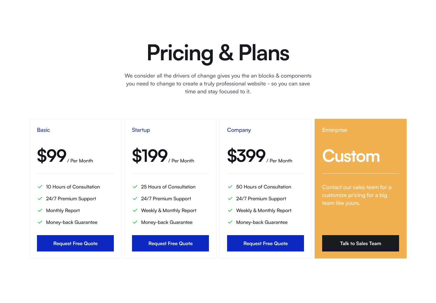 Pricing 150