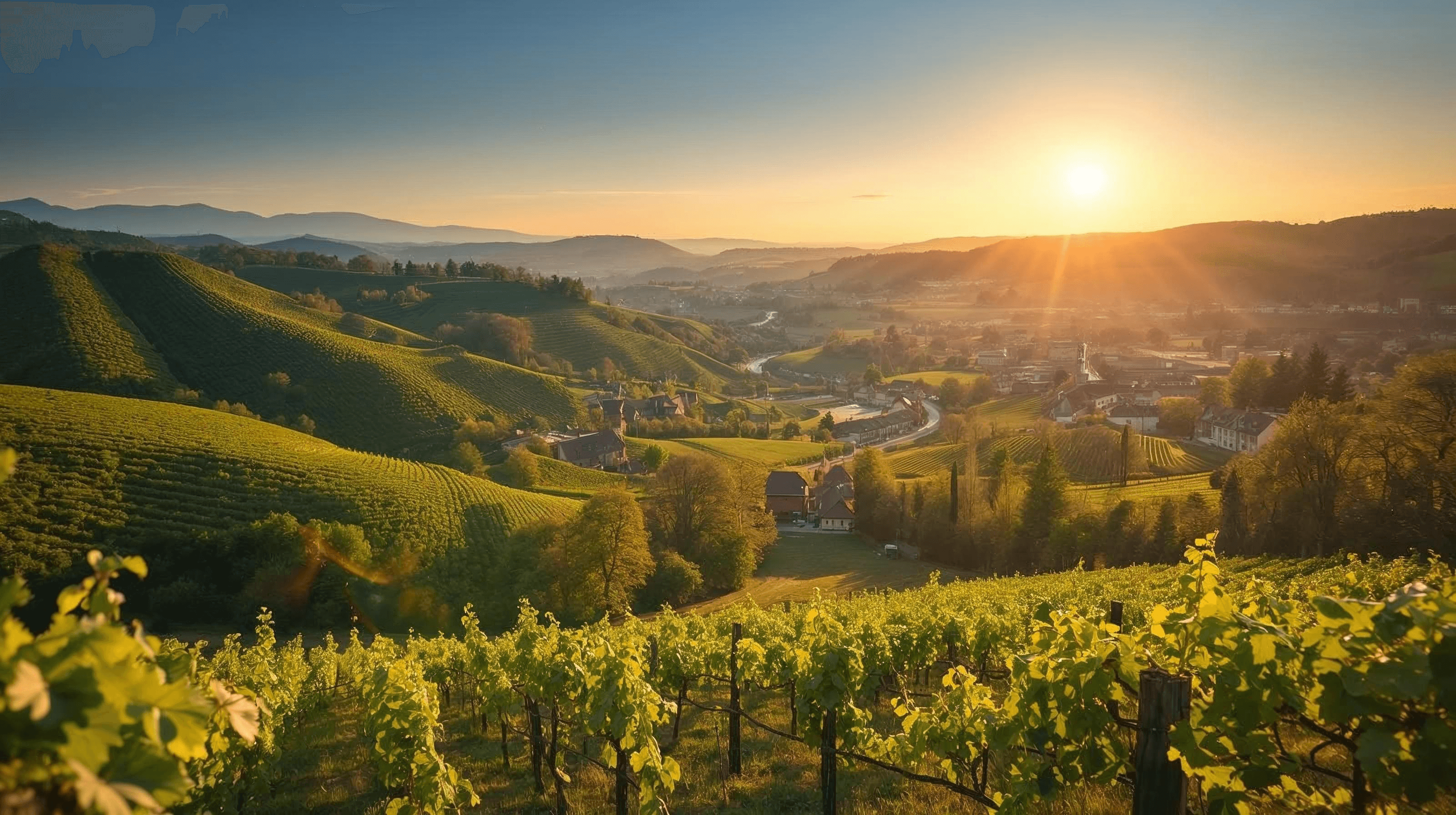 Foto ovn der Landschaft in Baden-Württemberg