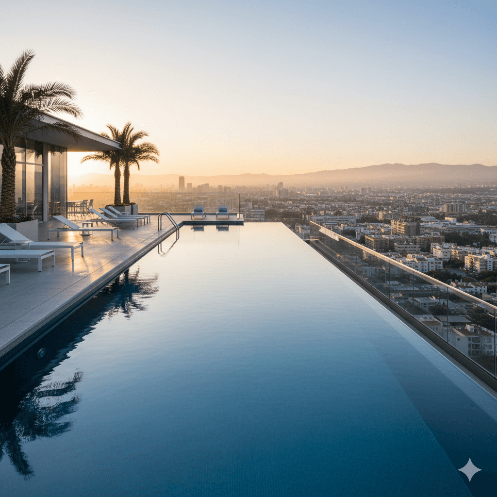 M3M Palm, Sector 79, Gurugram: Infinity pool city view