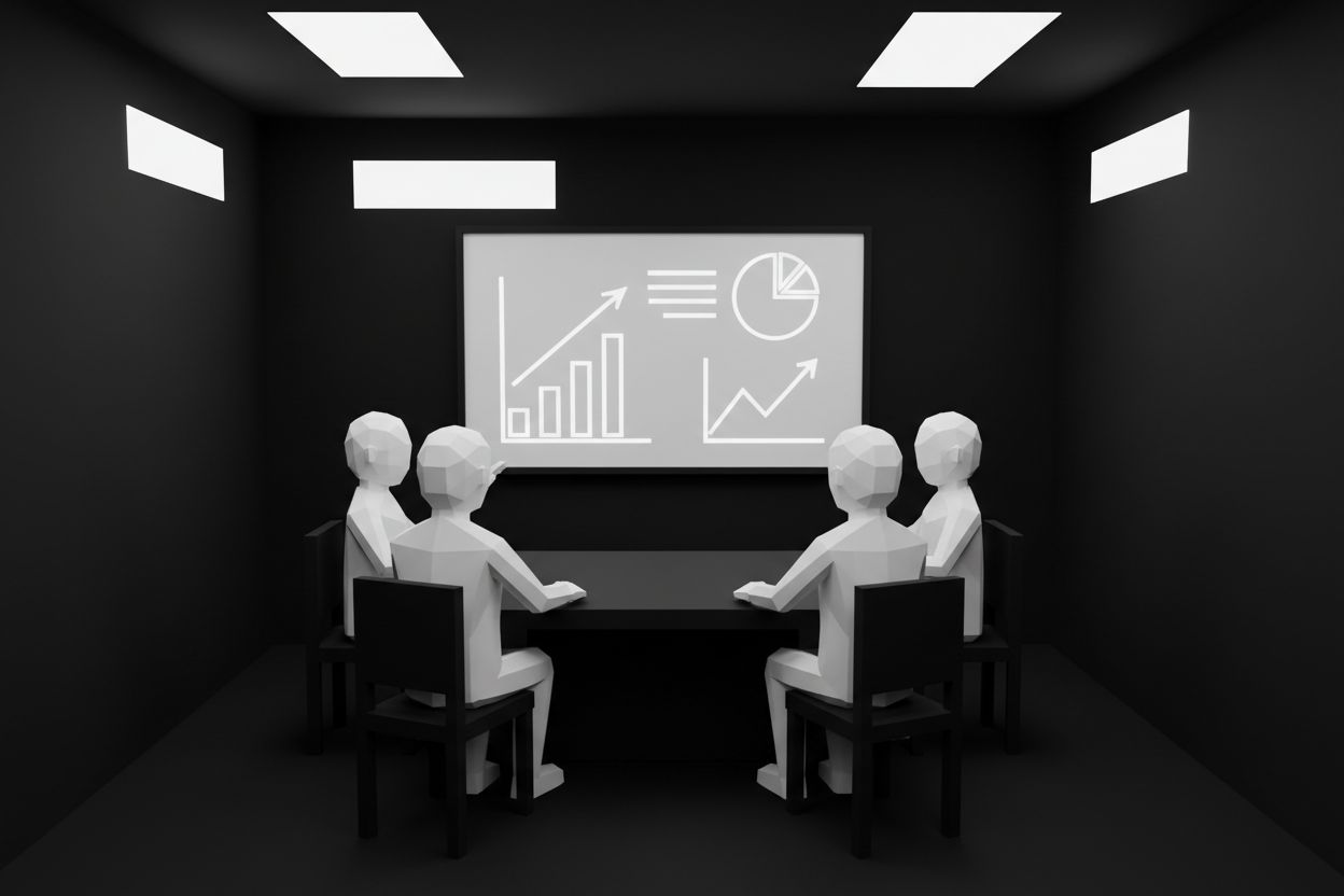 Team planning marketing strategy