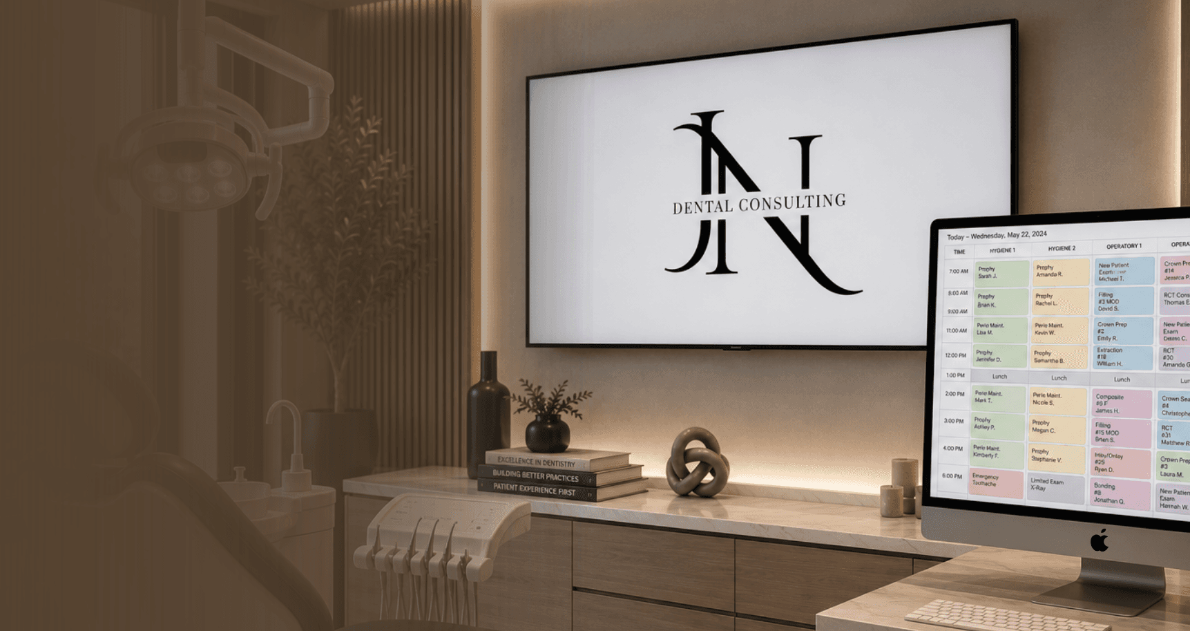 JN Dental Consulting practice interior