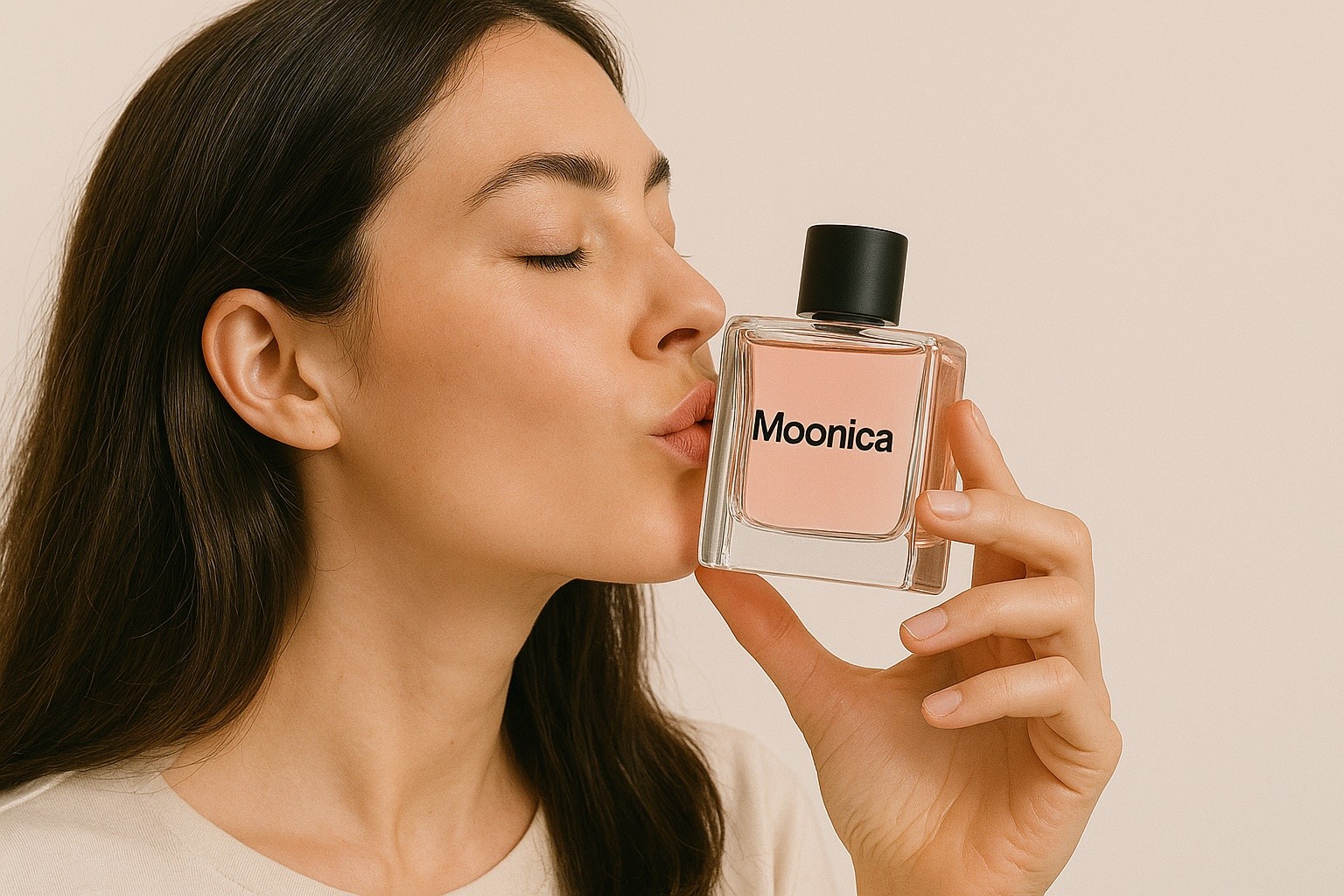 Girl with Moonica
