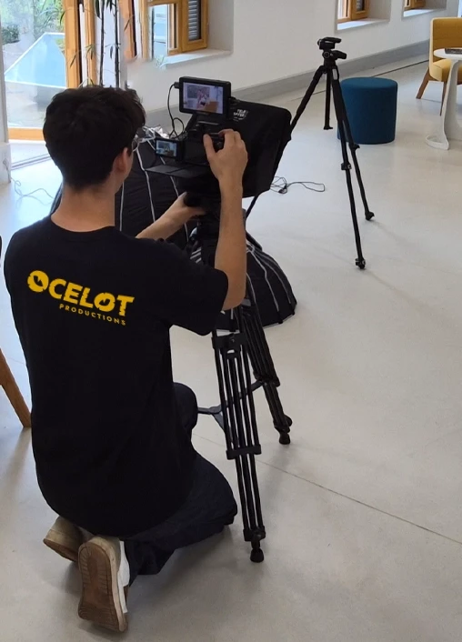 Team working at the table in well lit office