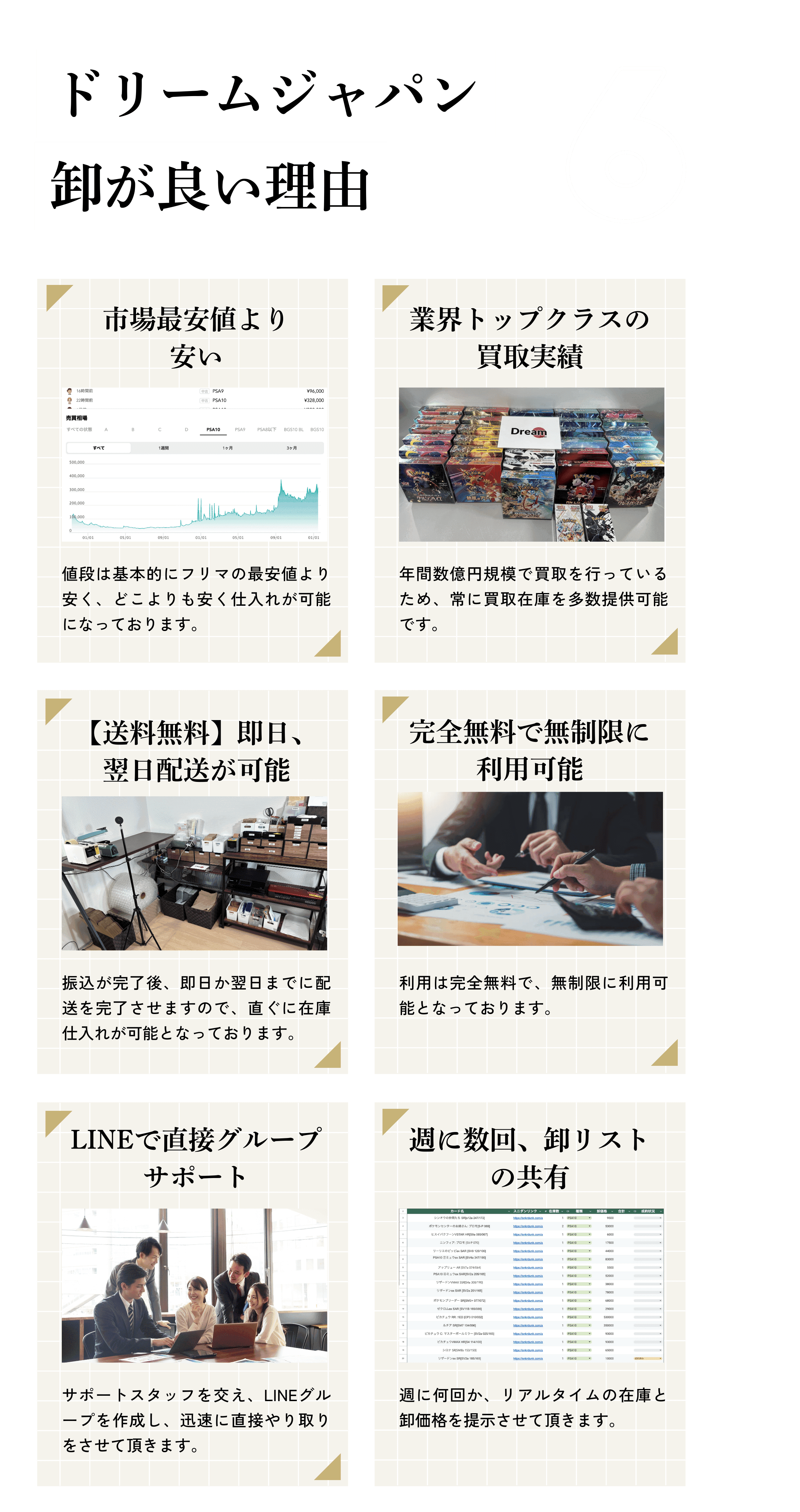 要望に合わせたオプションサービス