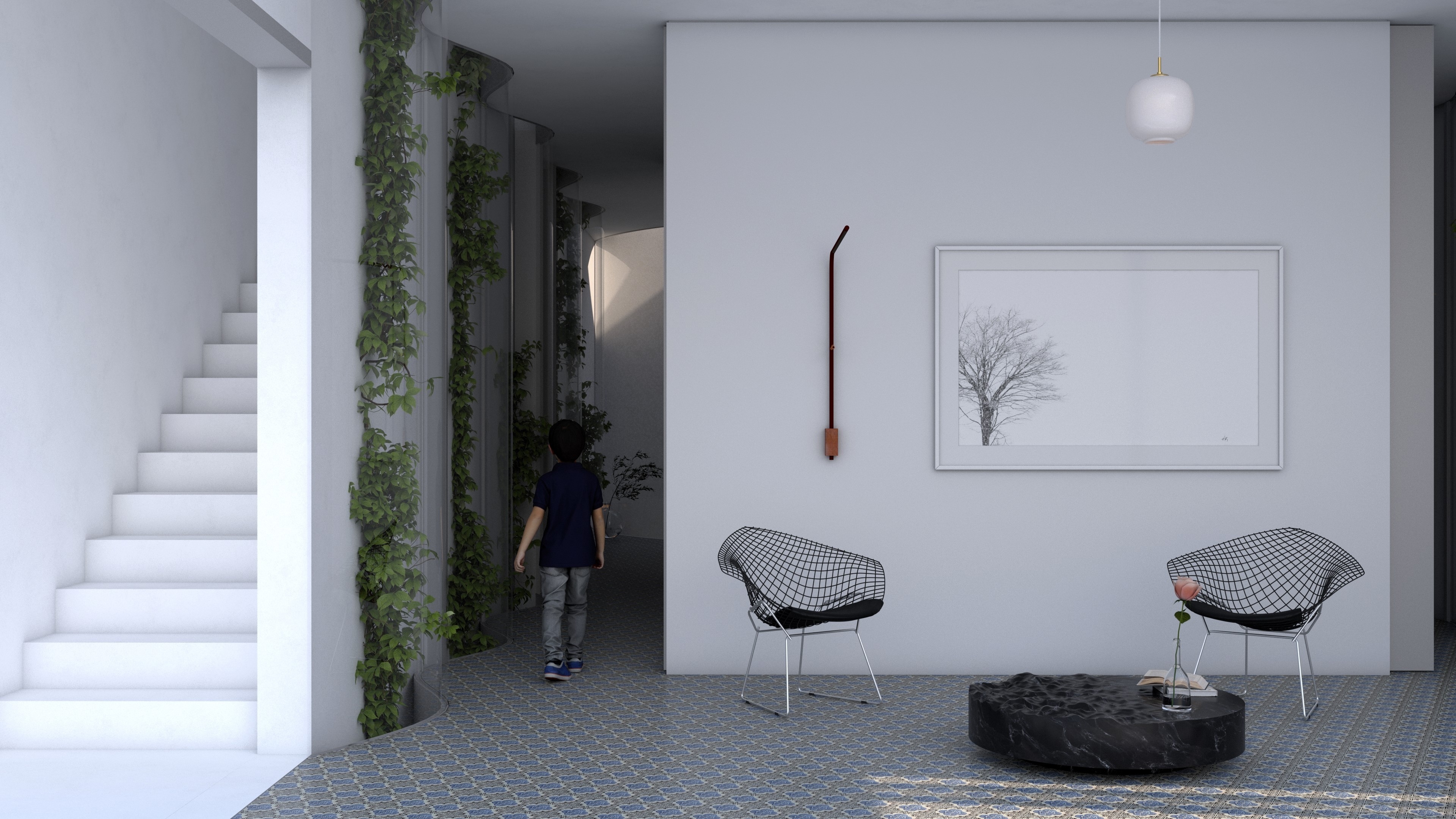 House in Lisbon salon