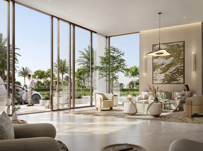 Emaar Golf Vale Townhouse Interior
