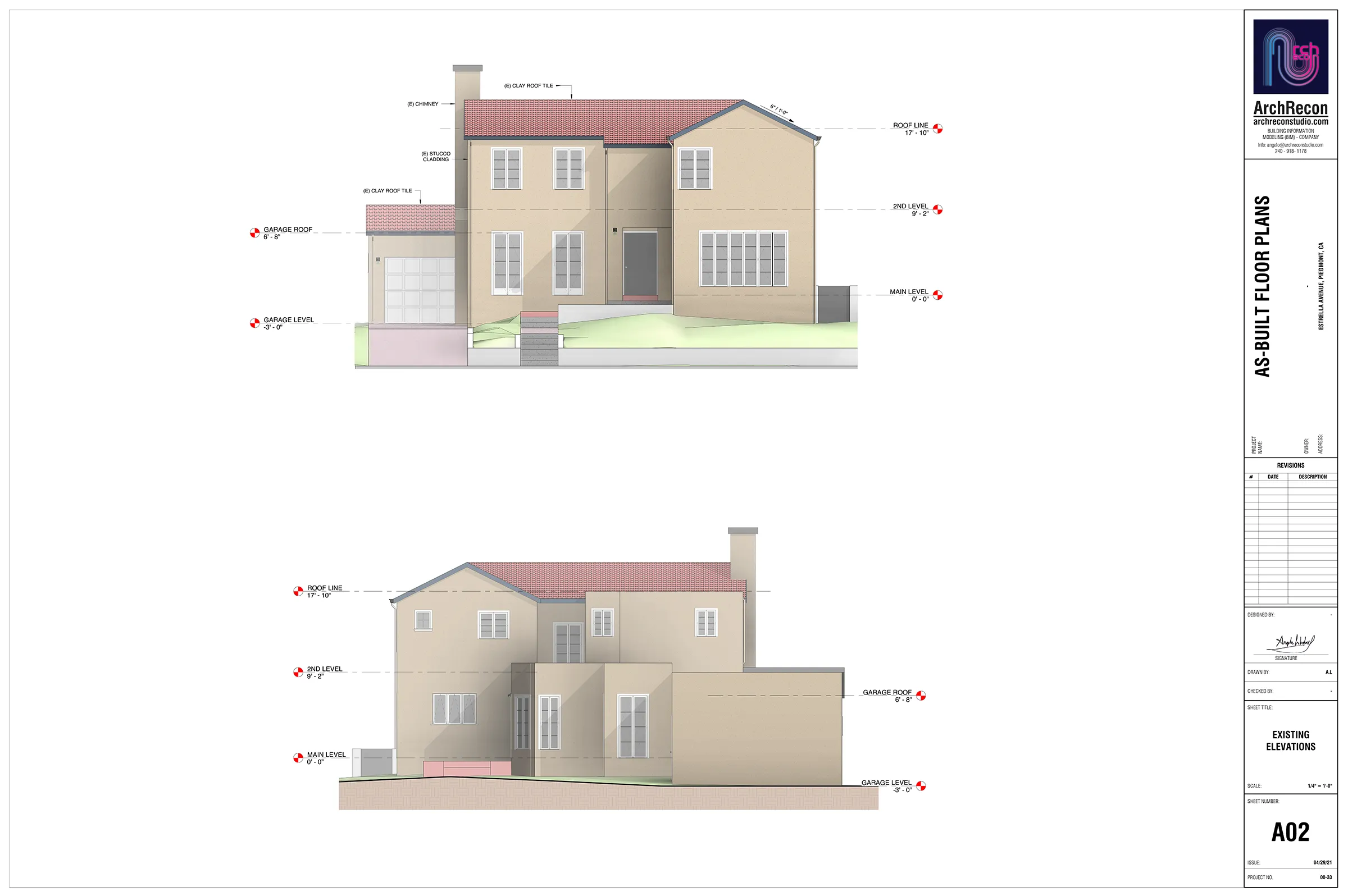 Estrella Avenue As-Built Document 02