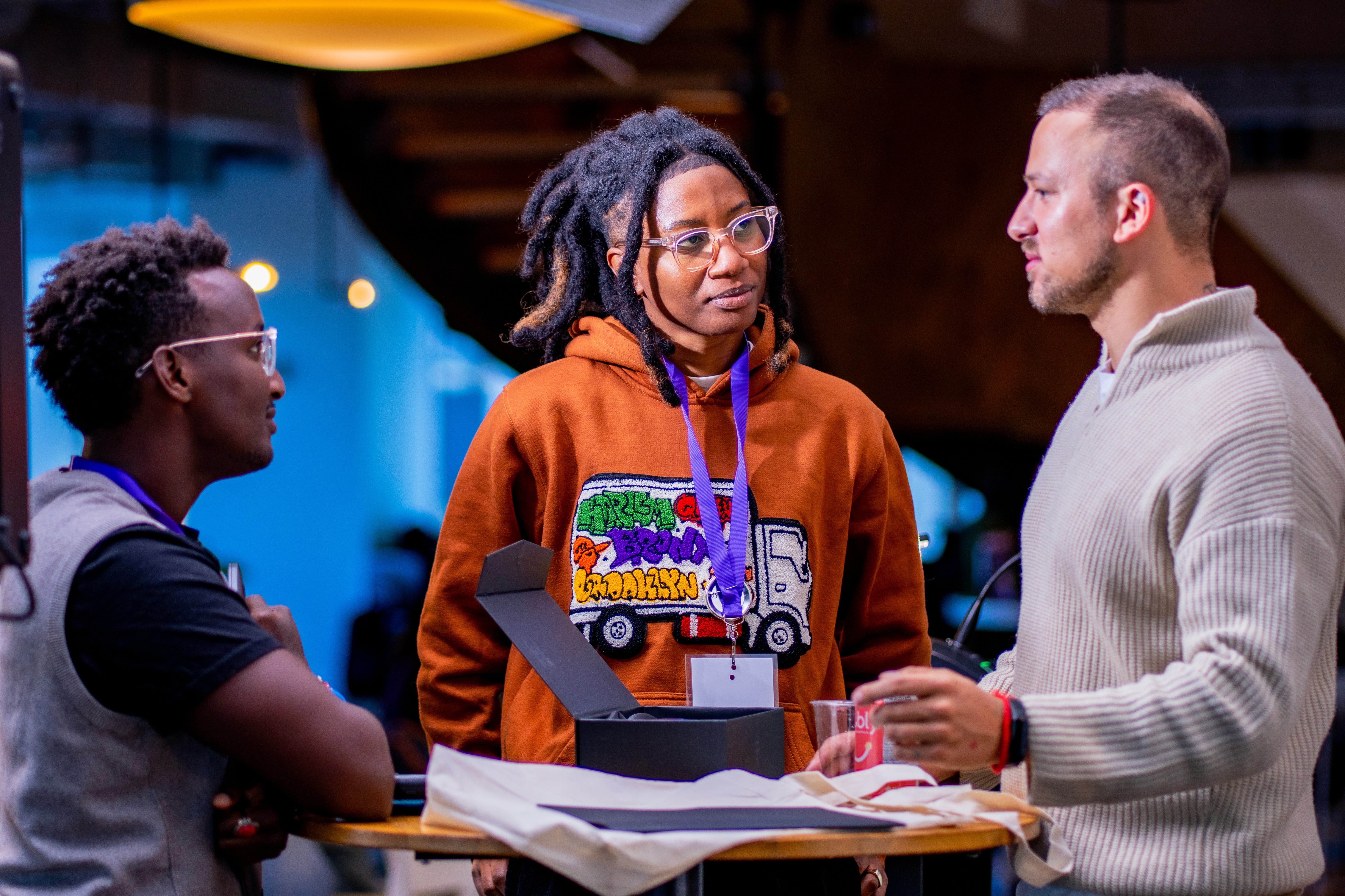 group of people chilling in formance workspace