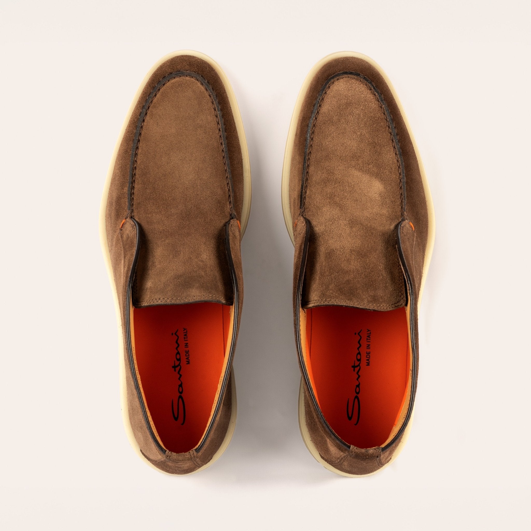 Men's dark brown suede desert boot - Mandelli UK