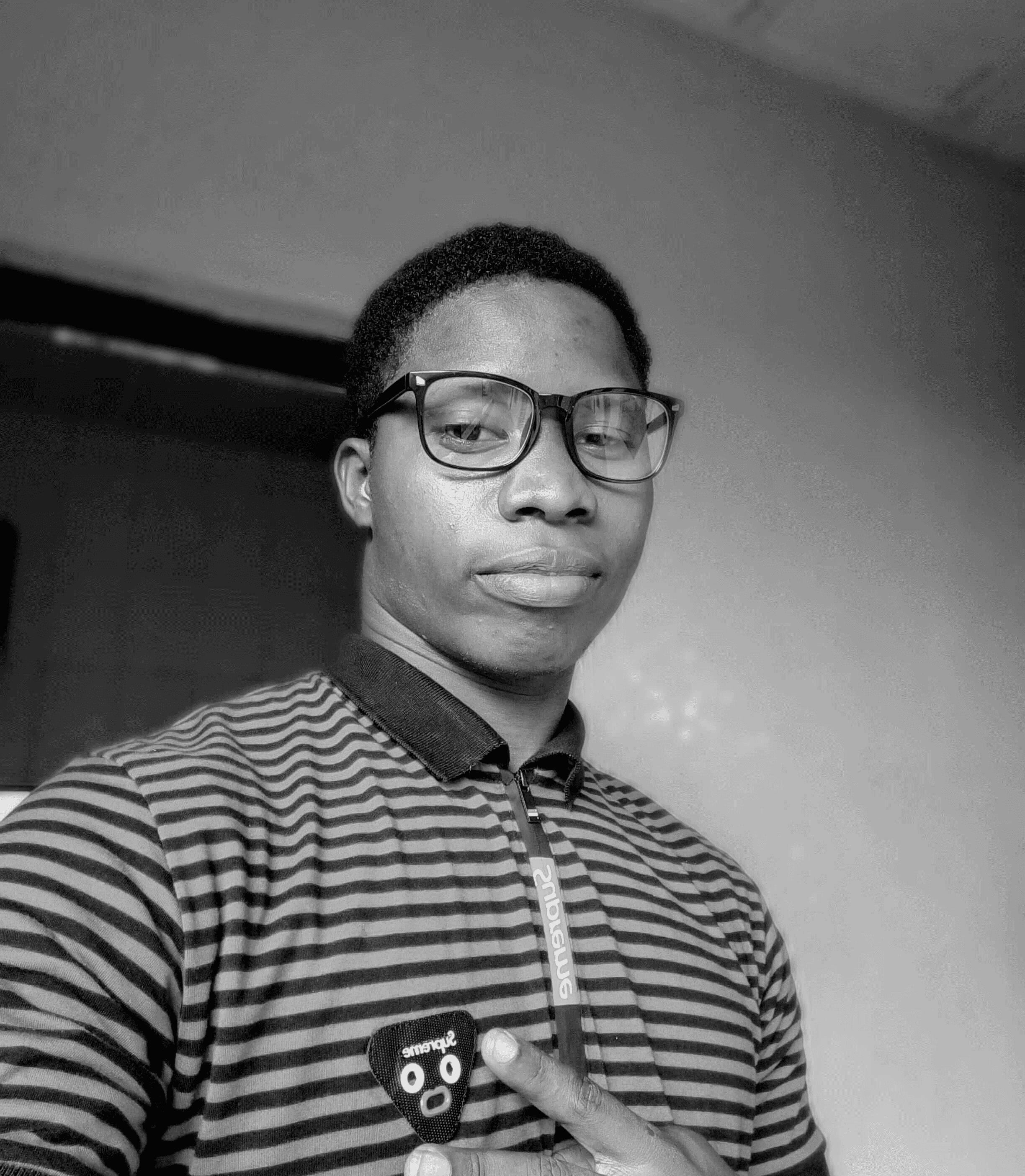 Portrait of portfolio creator