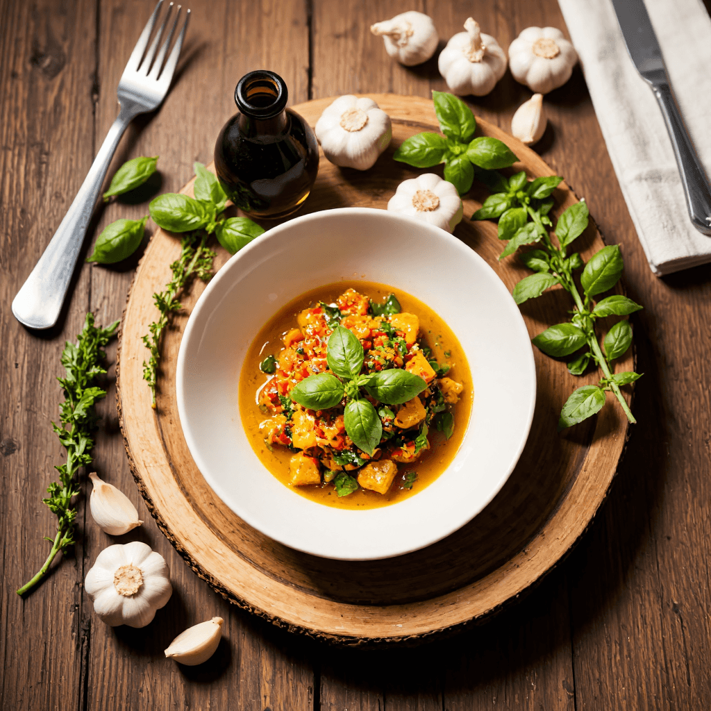 product photography of Gourmet food dish