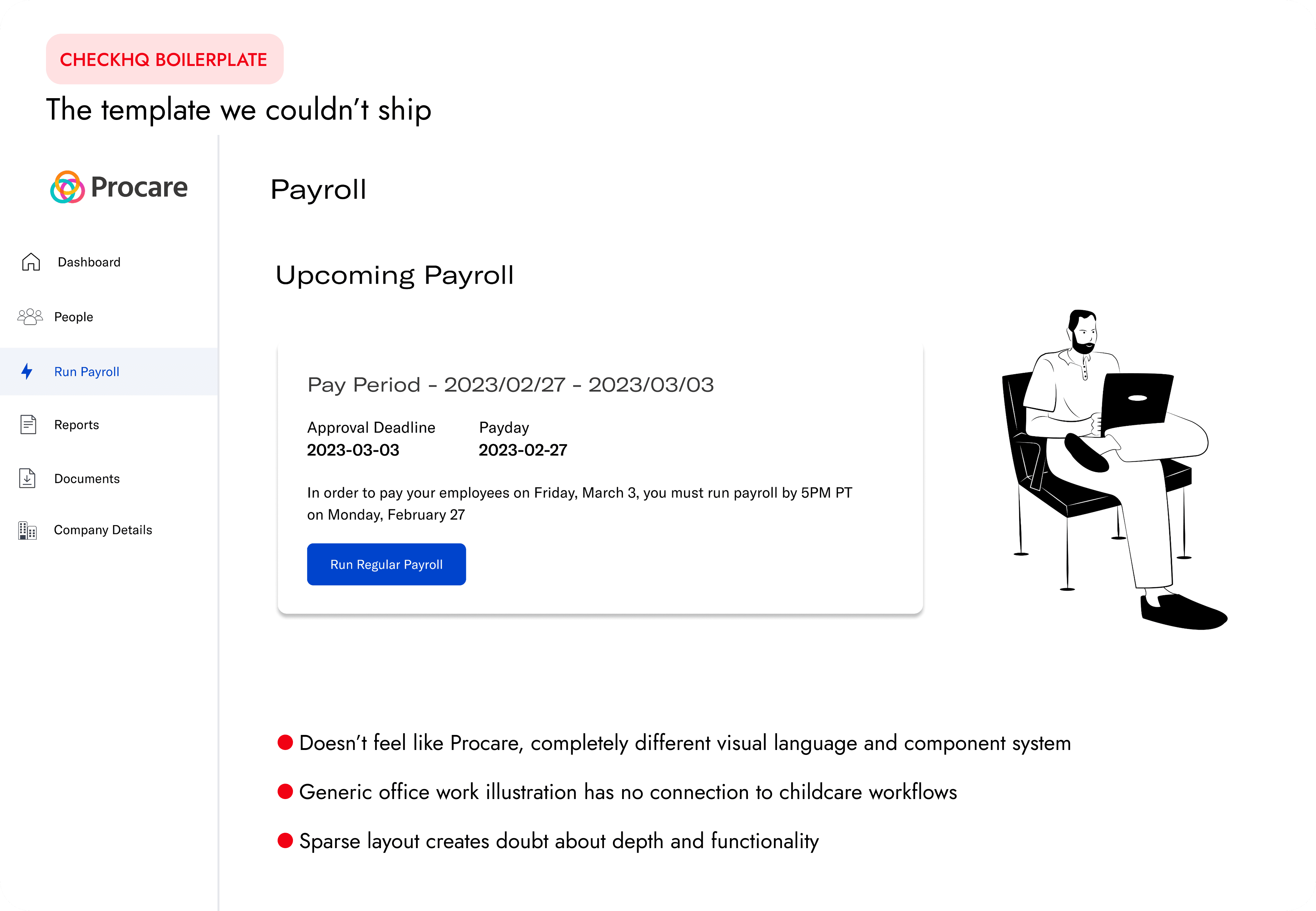 We're a creative agency