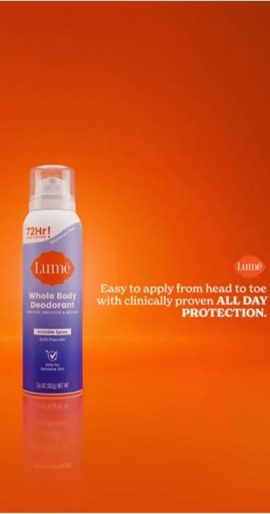 Lume static ad: all-day protection from head to toe