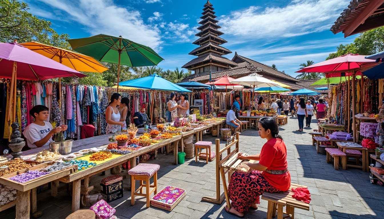 Vibrant traditional market in Denpasar; local lifestyle insights provided by your expert real estate agent.