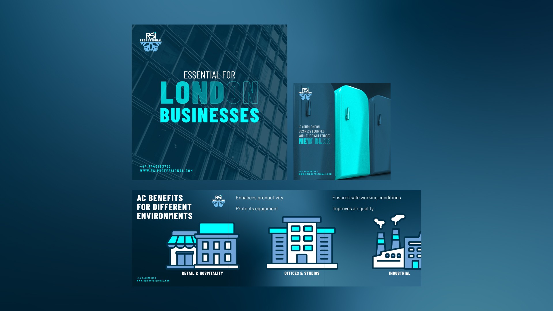 Social Media Design - various formats