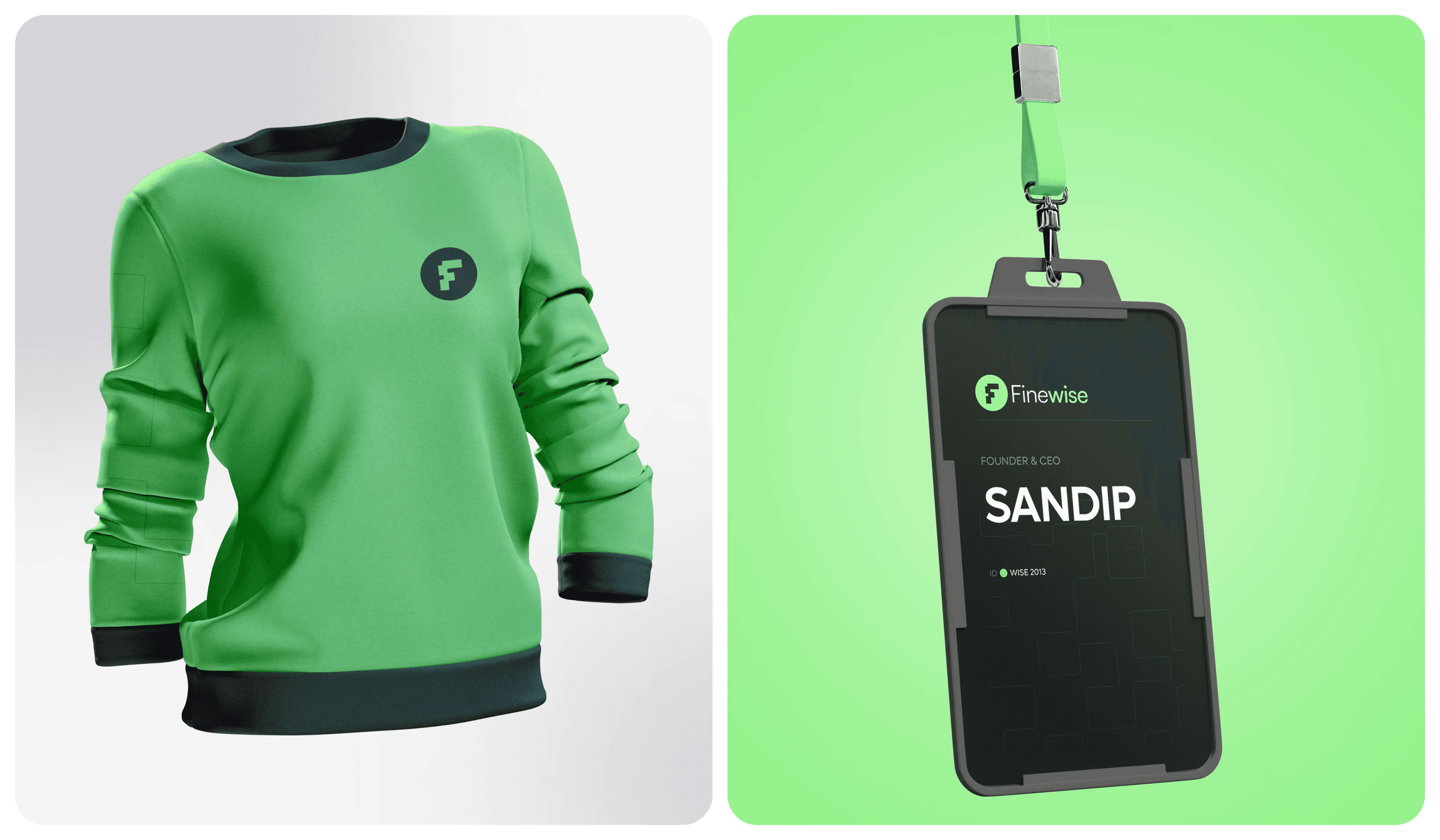 Creative logo on T-shirt and business ID card – Artonest.design