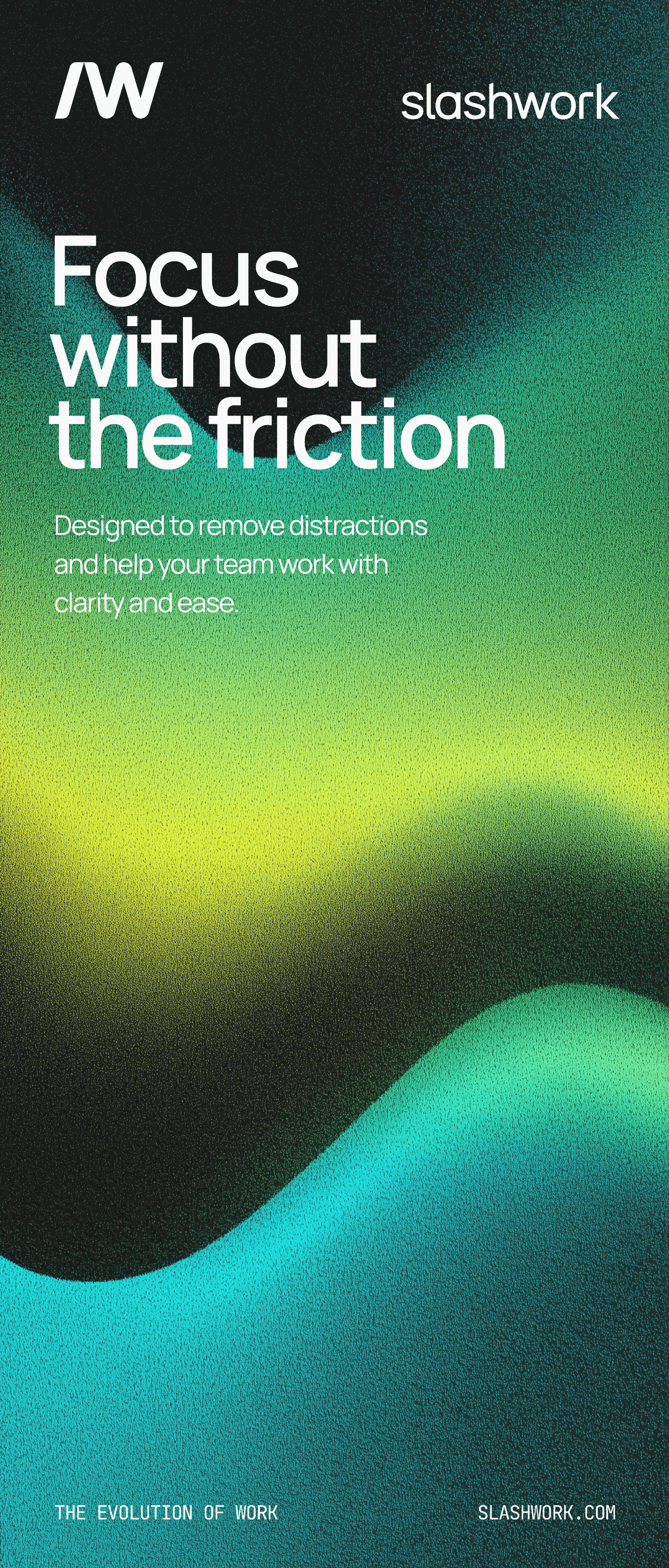 Conference tall banner