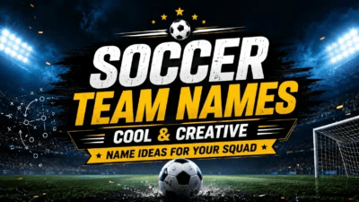 Soccer Team Names - pitch perfect harmony cappella