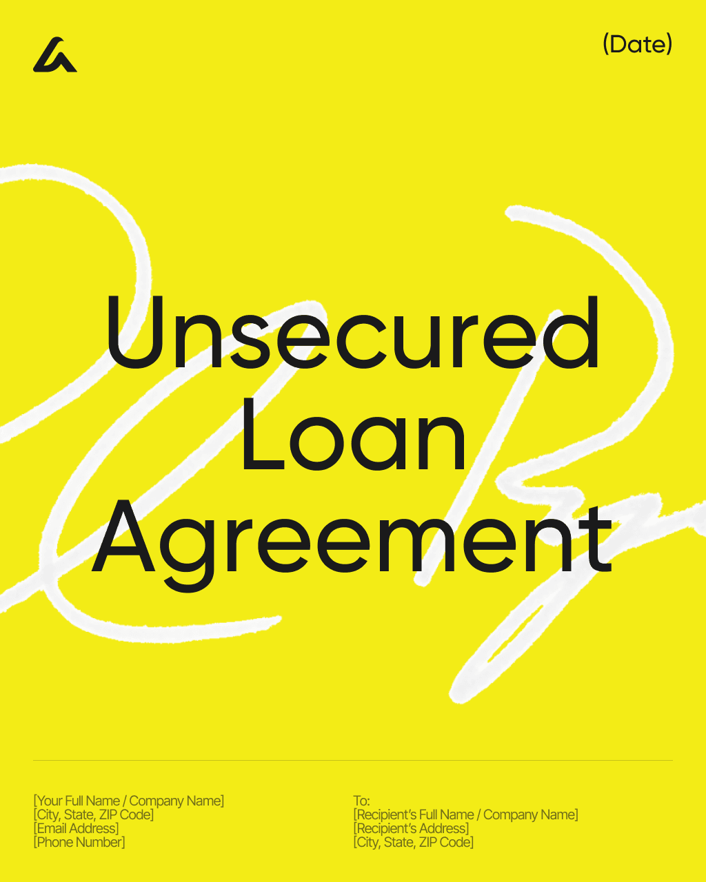 Unsecured Loan Agreement