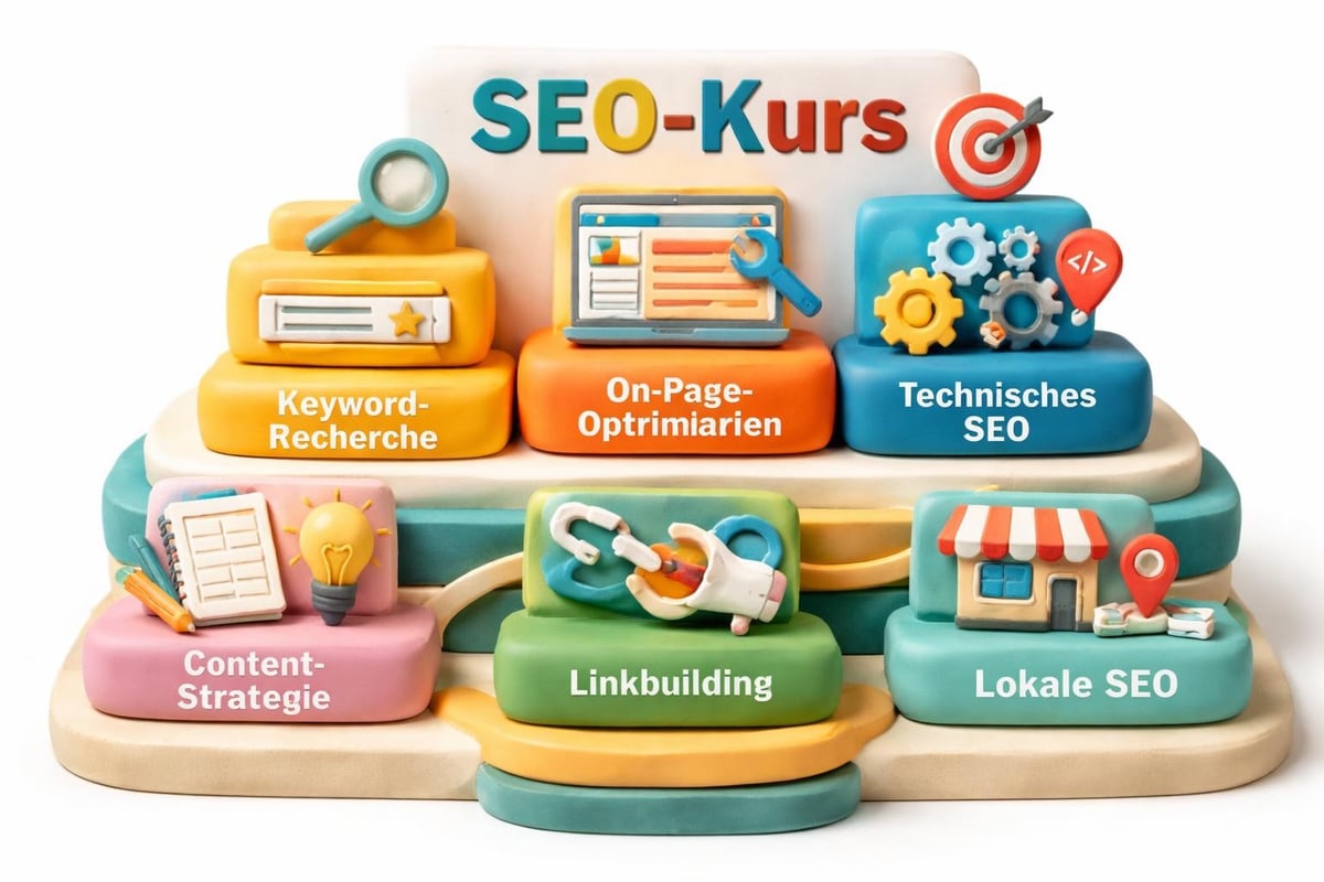SEO-Kurs Lernmodule