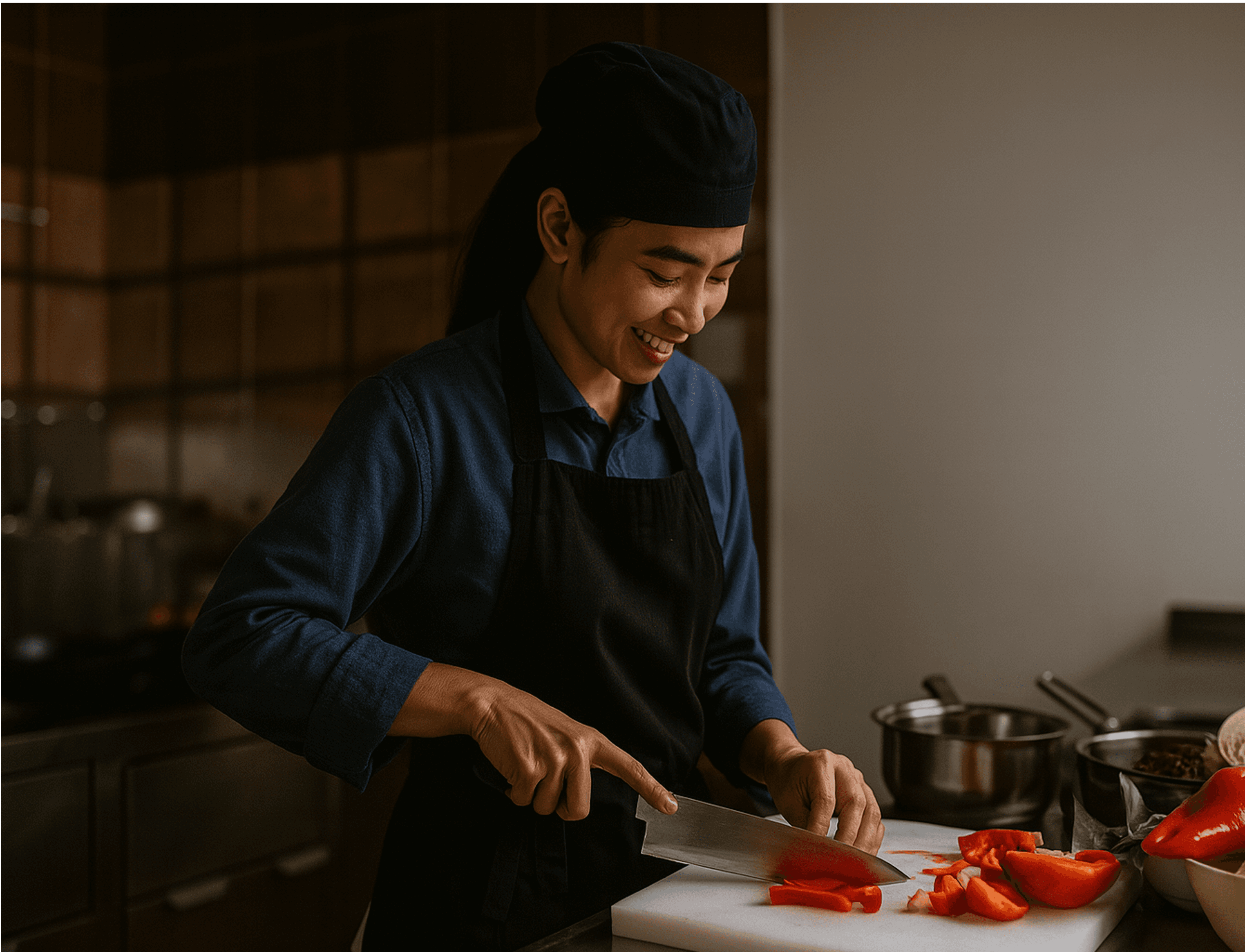 Online food ordering websites – Chef On Demand | Person holding a plate with rice, dal, sabzi, and papad – representing fresh home-style daily meals by Skope Kitchens. - Daily Meals