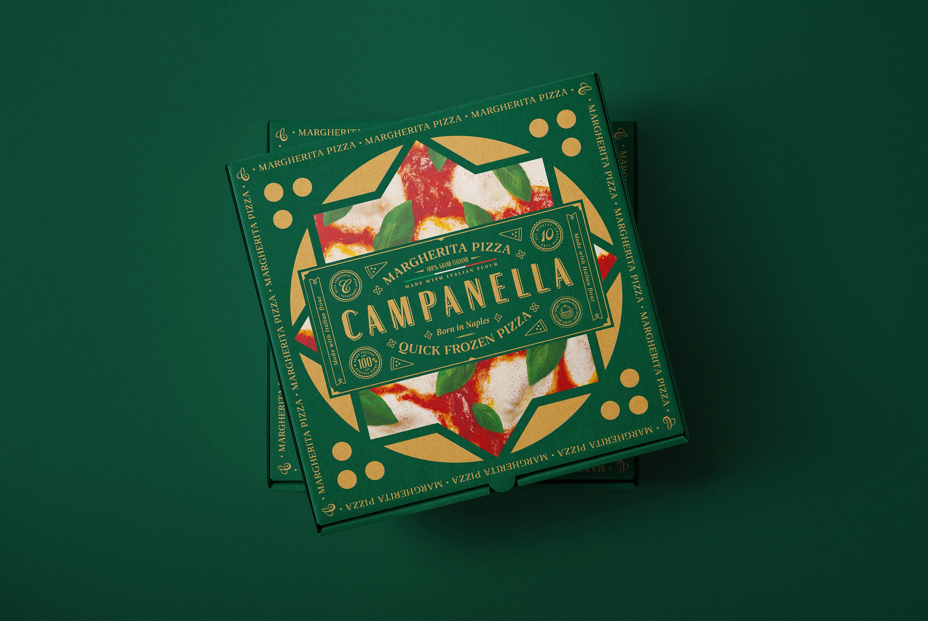 Streetside billboard with flyposters of the Batch.Works brand and illustrations