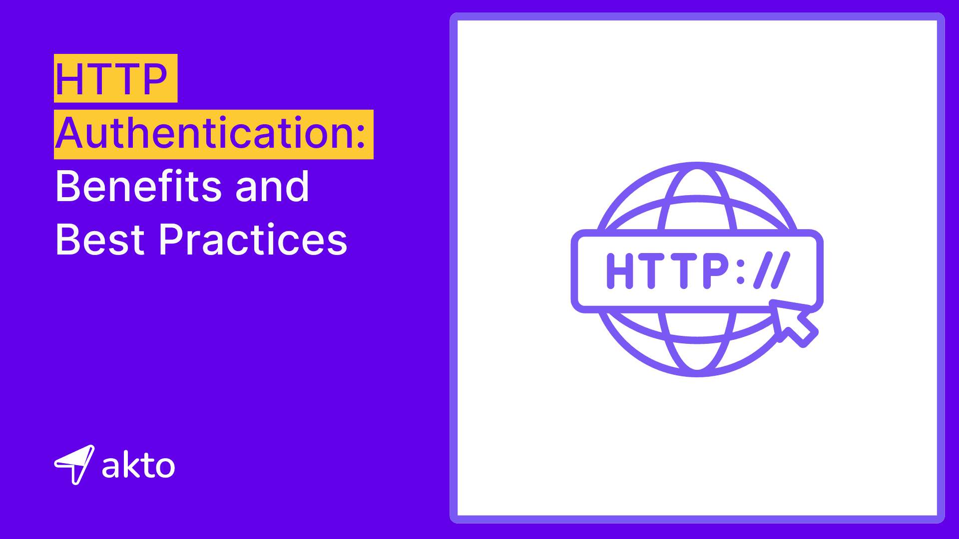 HTTP Authentication