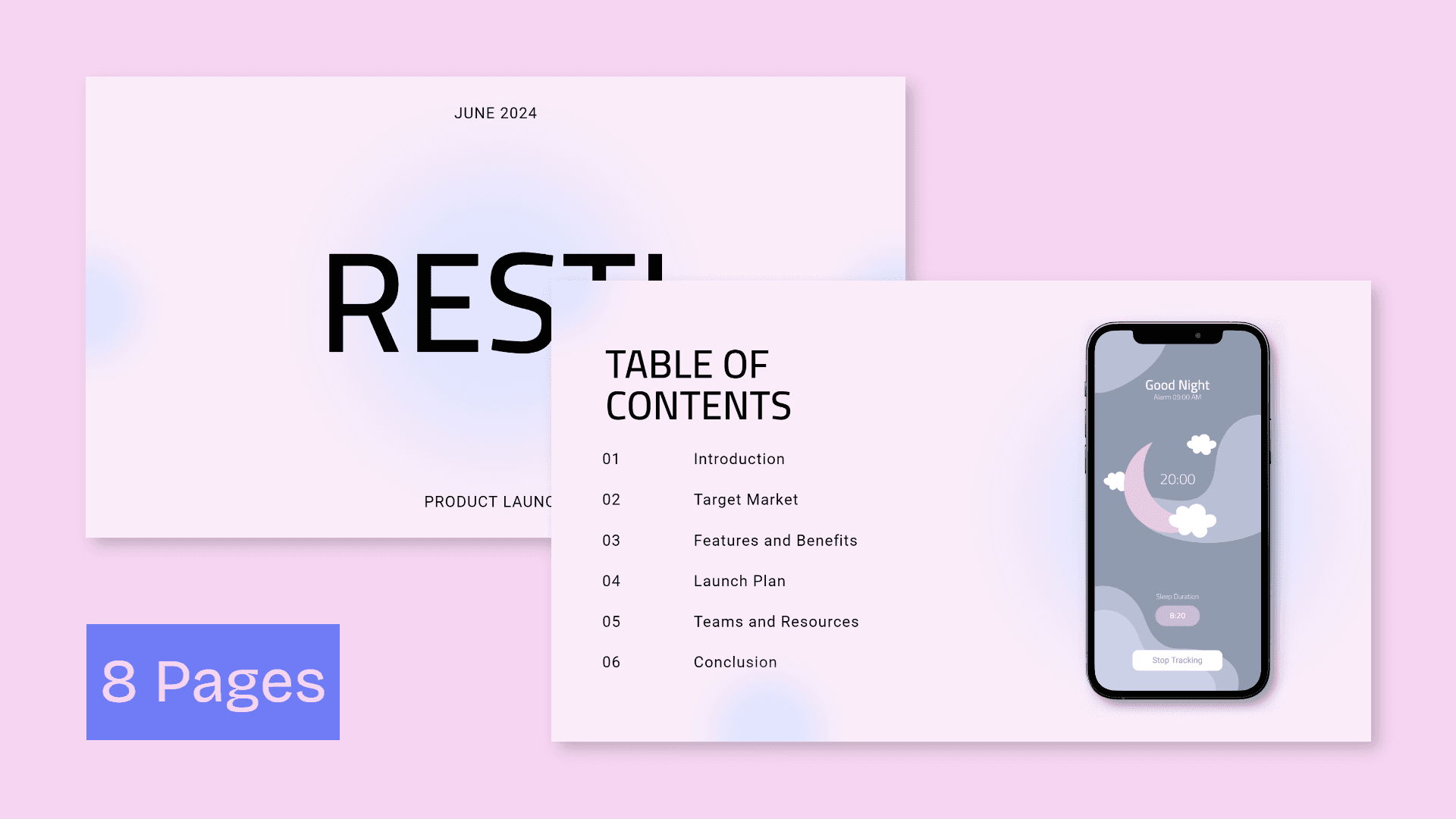 Resti Product Launch Presentation Template