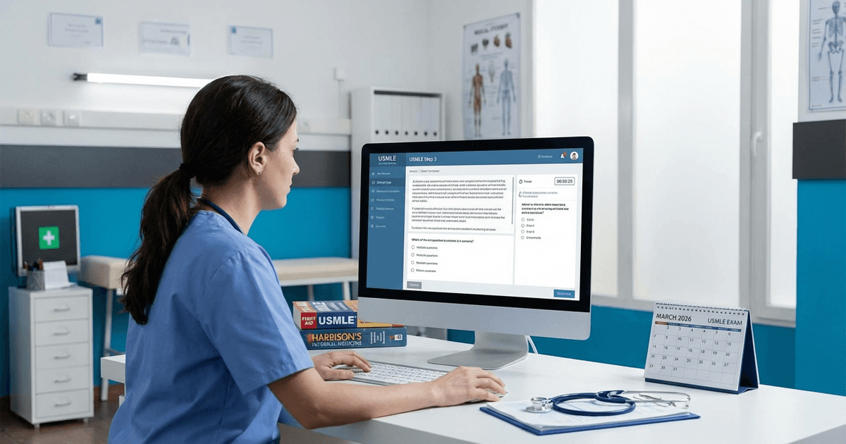 Cover: USMLE Step 3 New Format Changes March 2026: Complete Guide for IMGs — New Block Structure, Software Updates & What to Expect