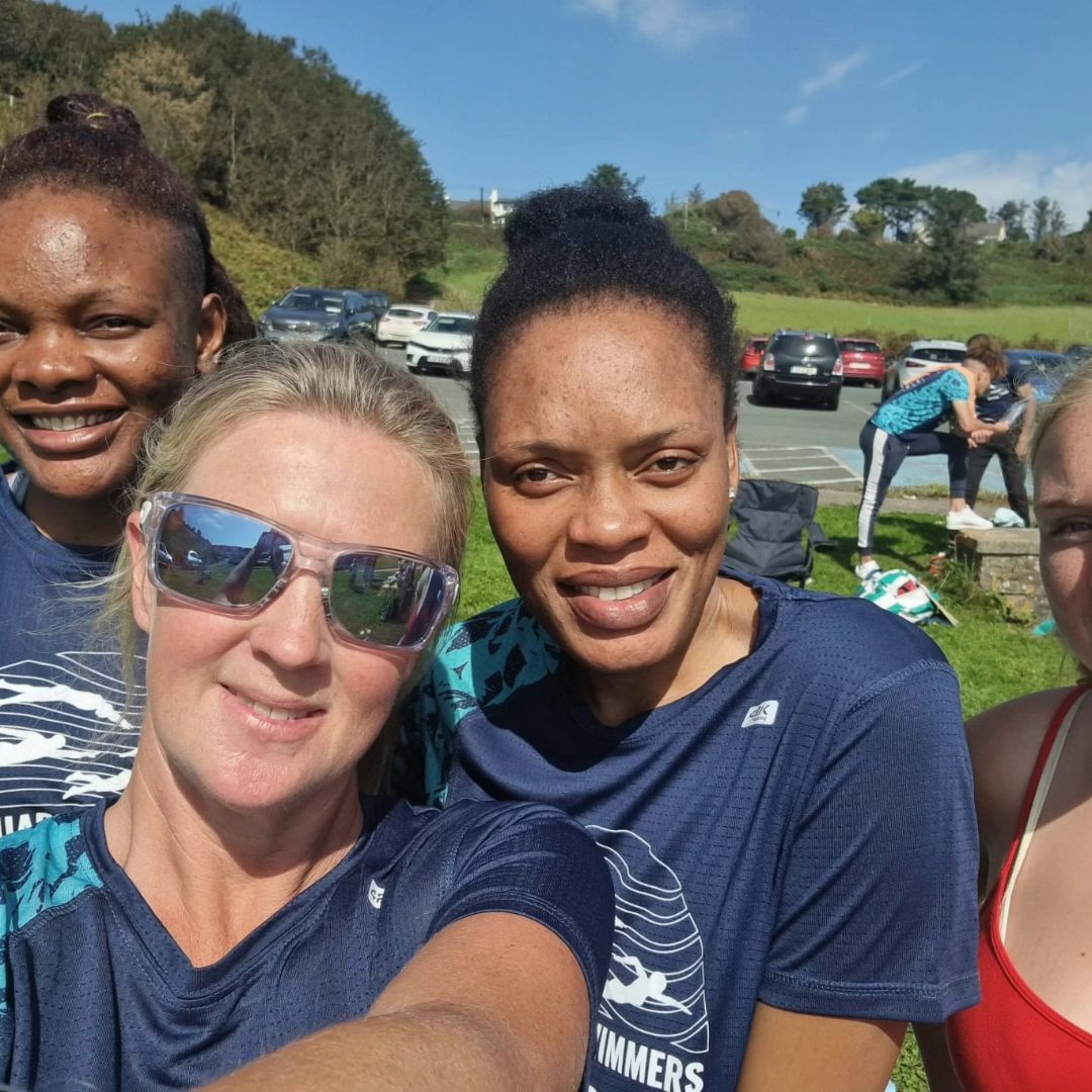 Members swim class in Dunmore East