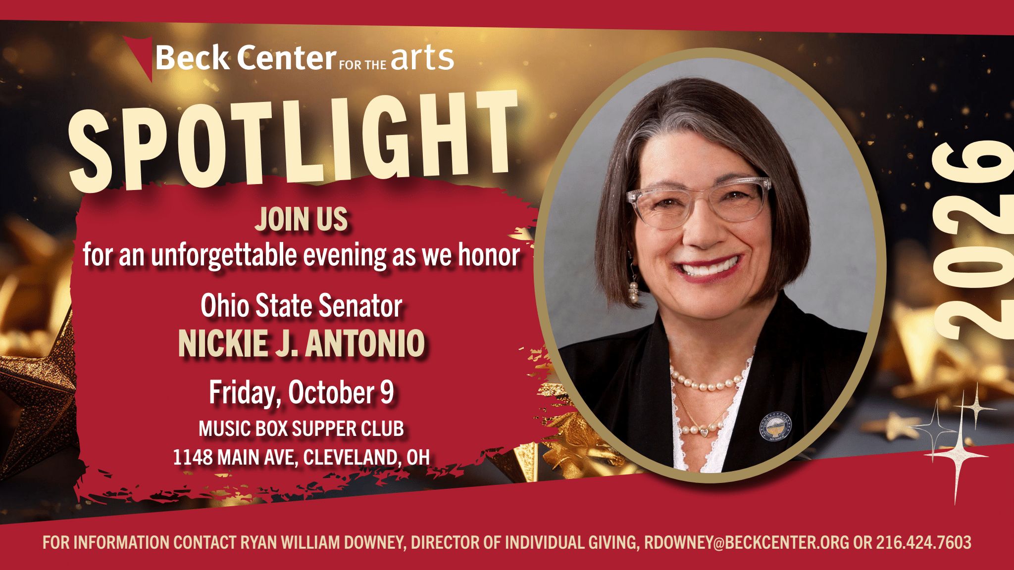 Save the Date: 2026 Spotlight Gala October 9, 2026