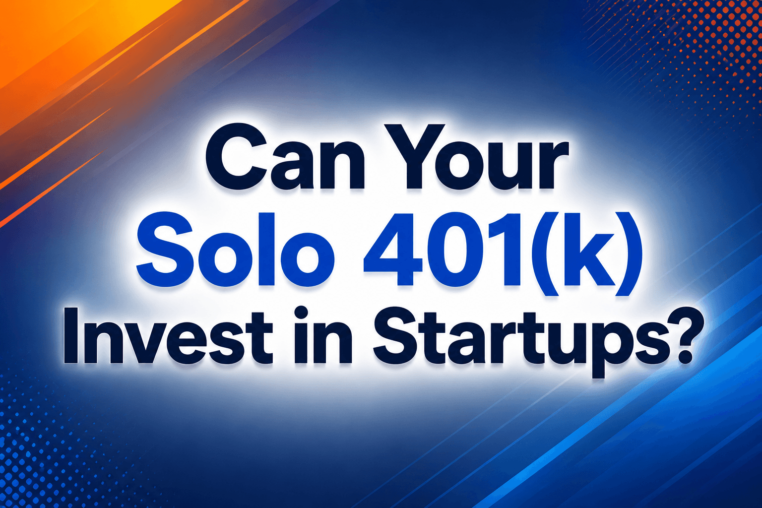 Invest in Start-ups