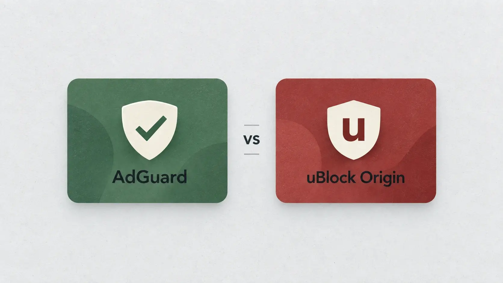Adguard vs uBlock Origin