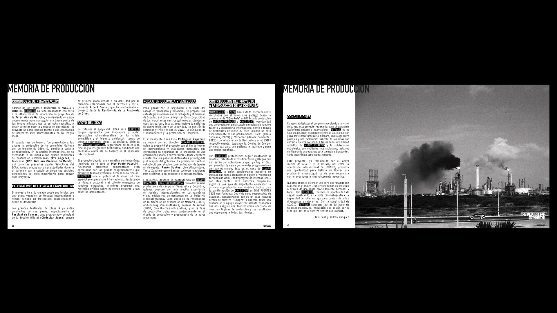 PETROLEO Film by Alavaro Pulpeiro